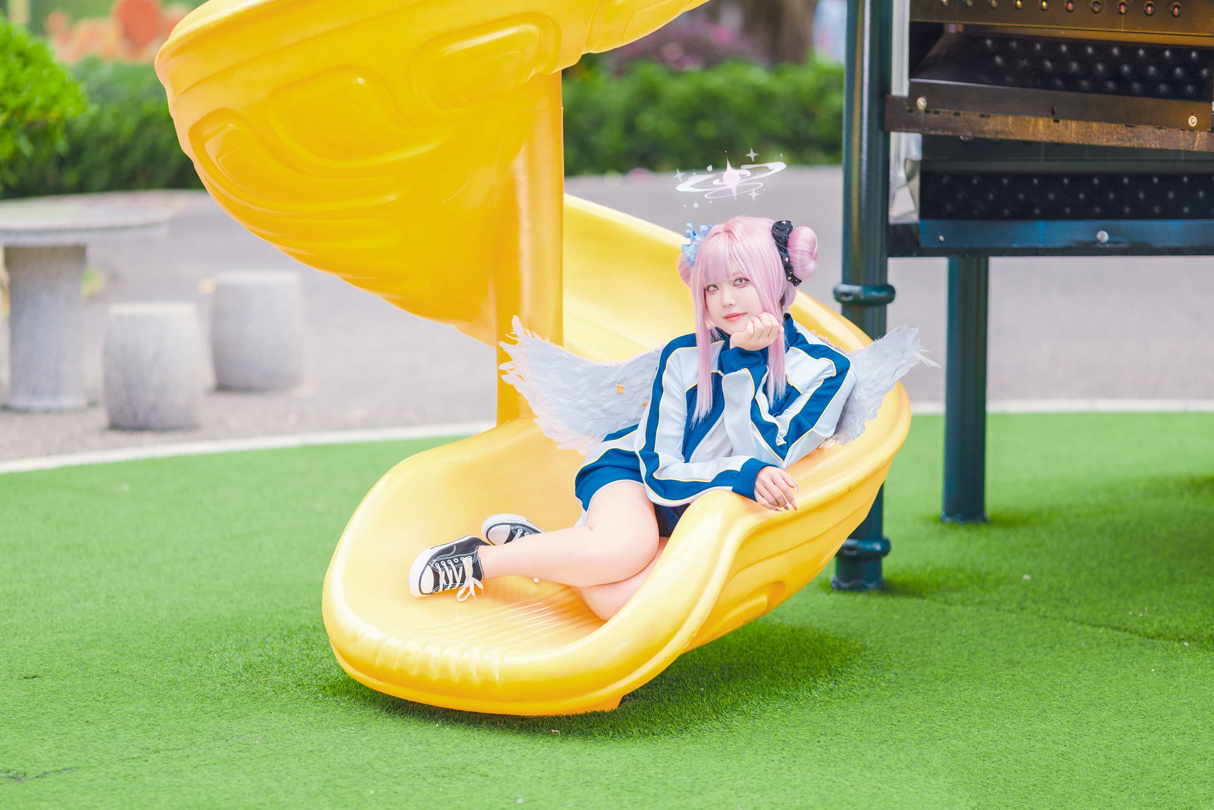 图片[2]-二次元COS分享[COSplay]穿体操服的样子不太可爱……-二次元COS分享次元吧