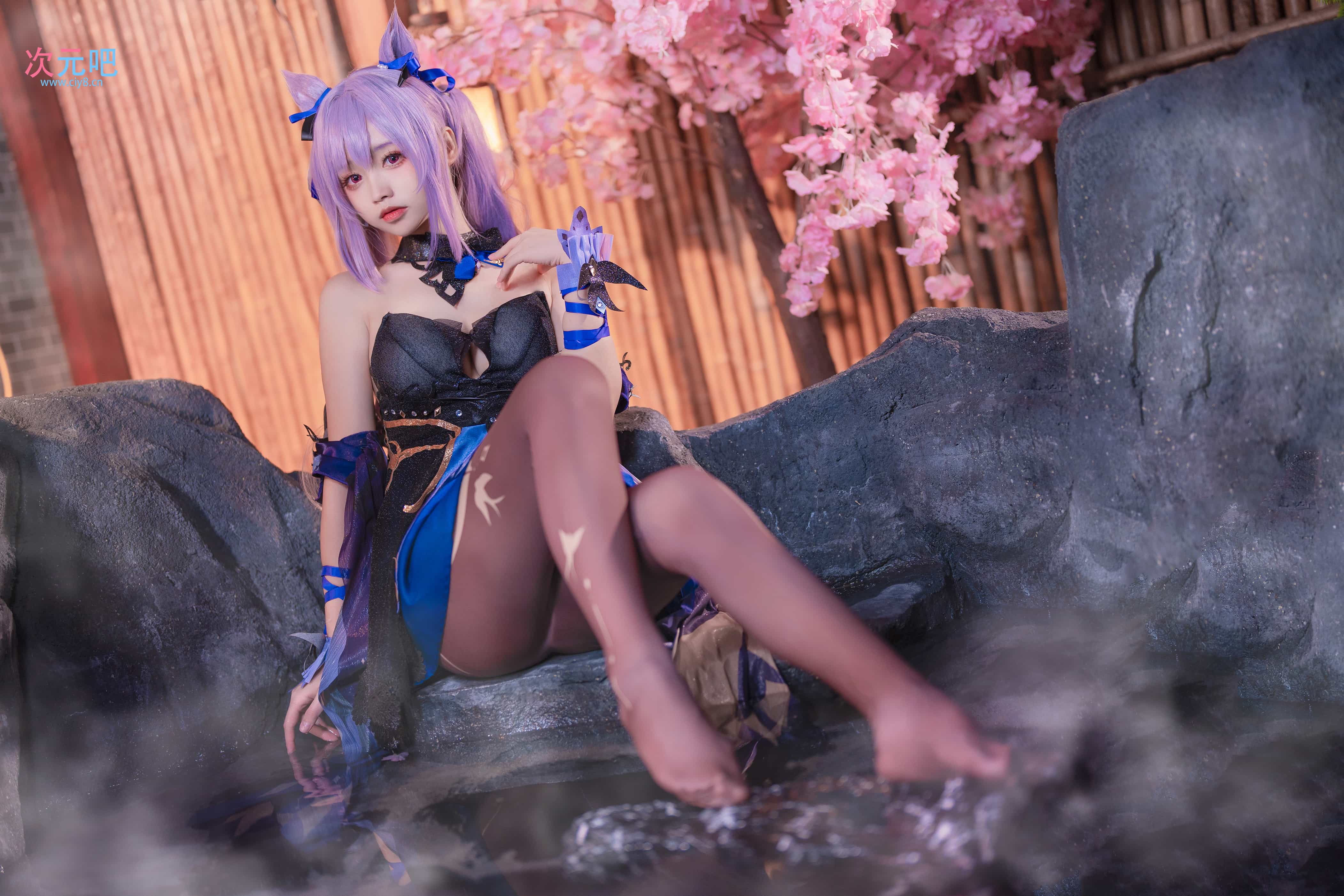 图片[3]-二次元COS分享大大卷卷小卷 – 原神刻晴 霓裾翩跹-二次元COS分享次元吧