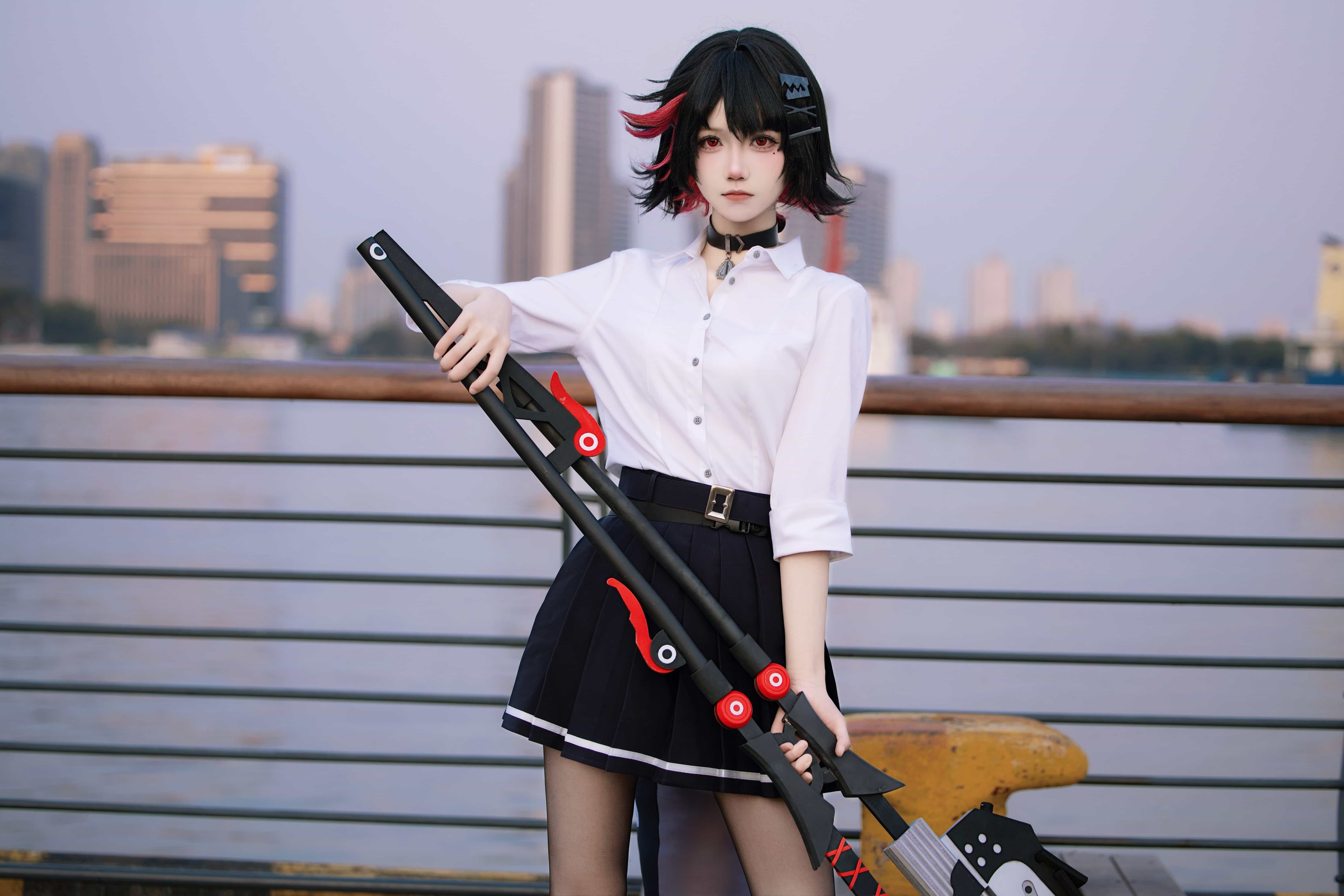 图片[3]-二次元COS分享[COSplay]战斗结束！啊～吃饱了好困-二次元COS分享次元吧