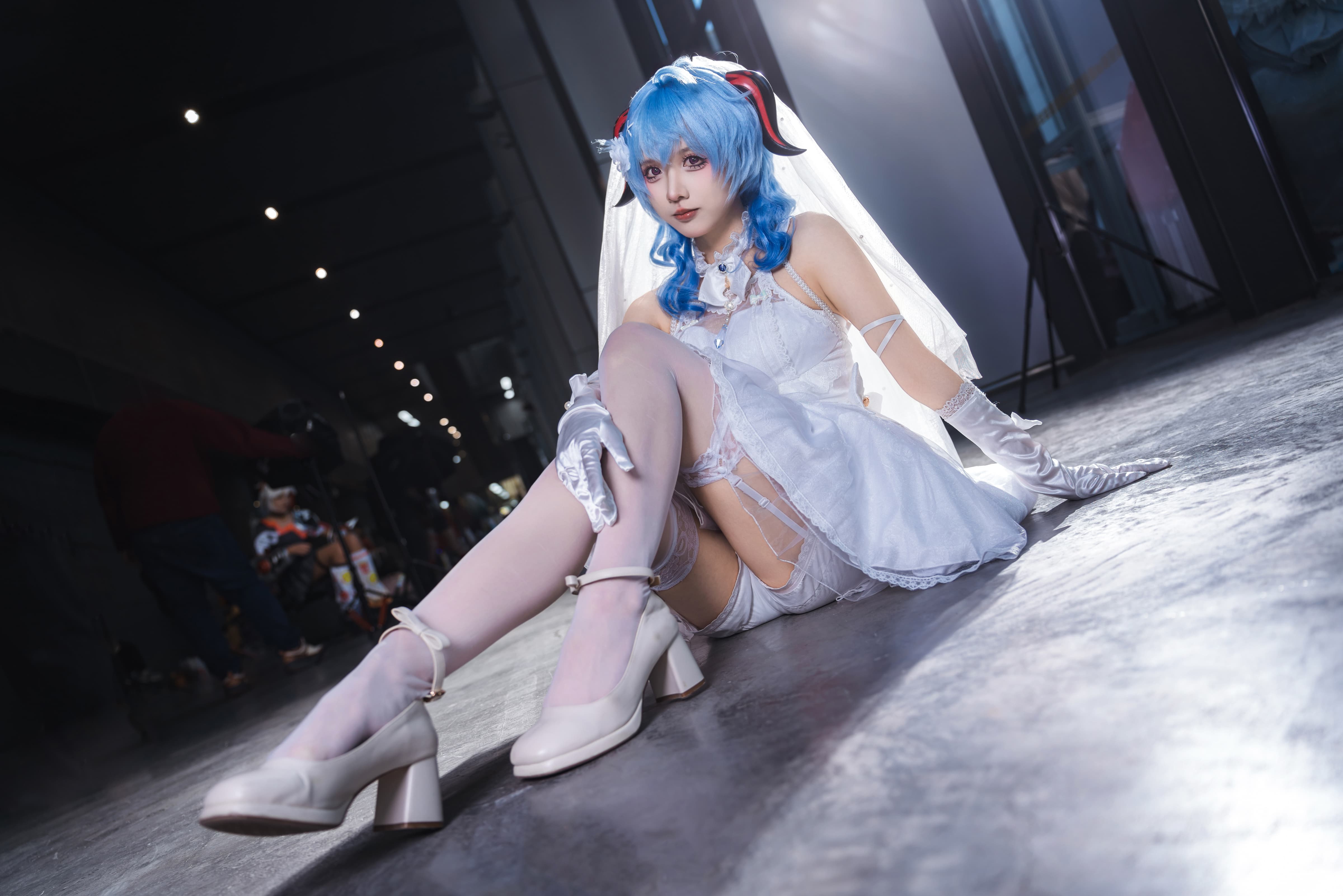 [COSplay]原神甘雨花嫁-二次元COS分享次元吧