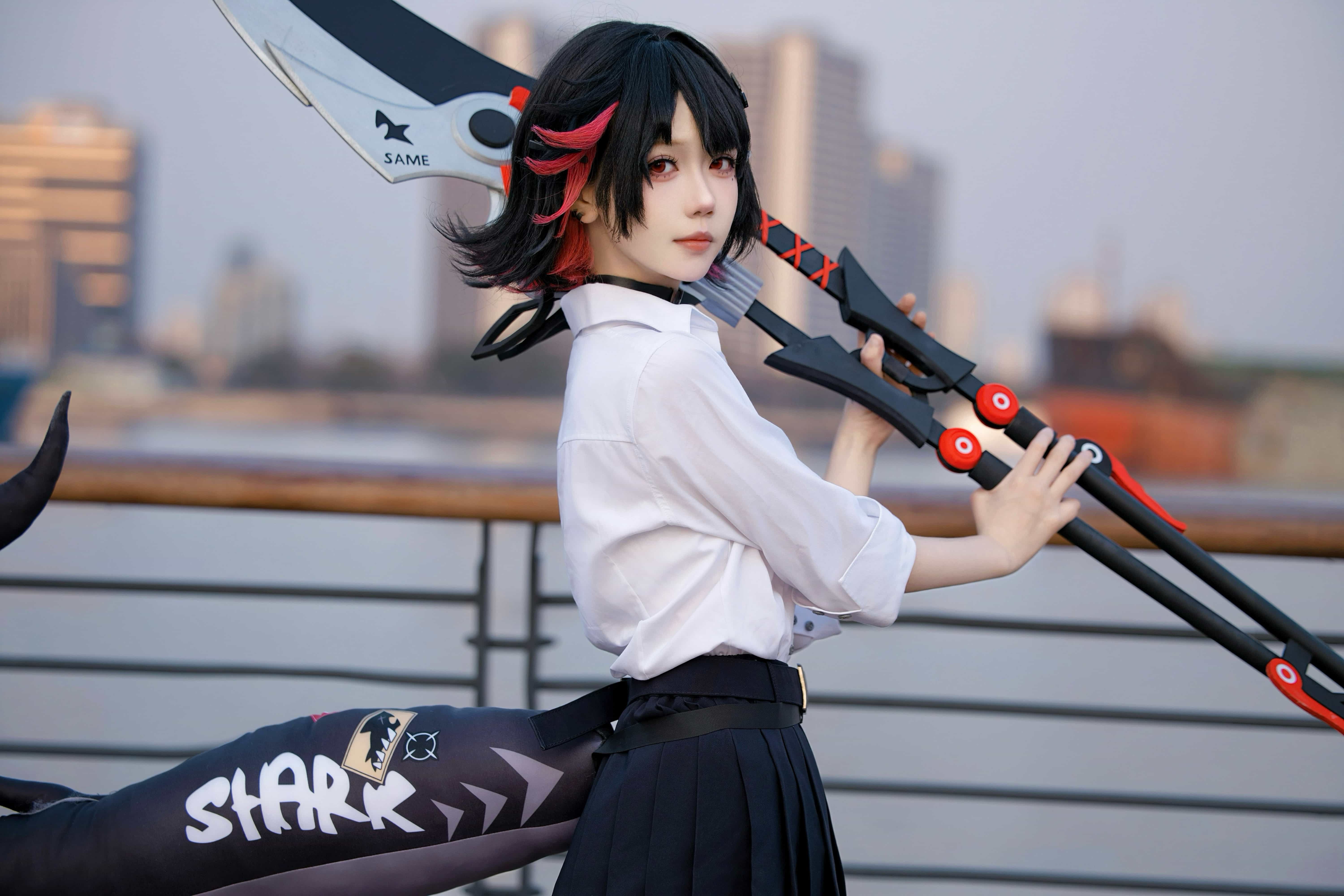 图片[4]-二次元COS分享[COSplay]战斗结束！啊～吃饱了好困-二次元COS分享次元吧