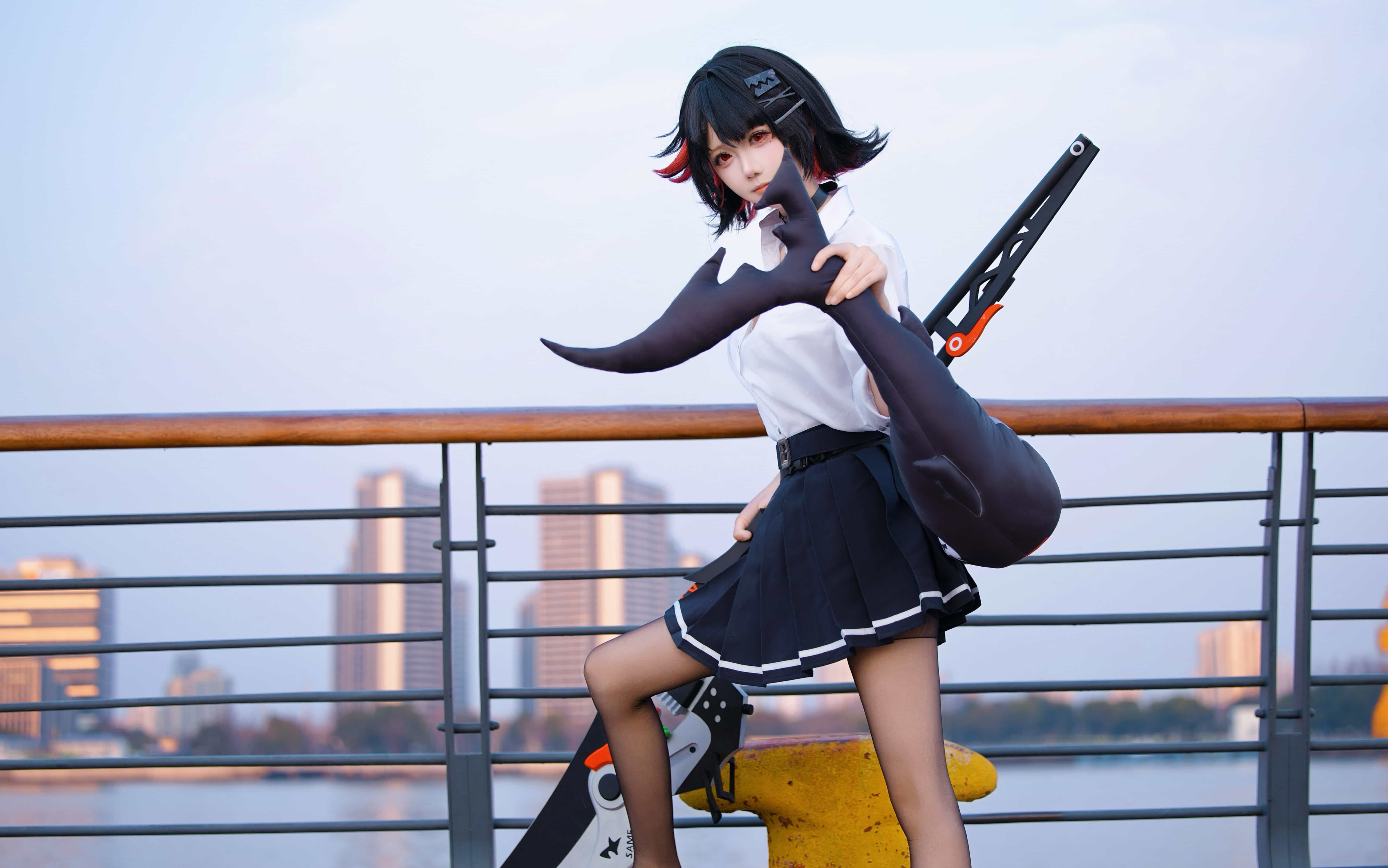 图片[5]-二次元COS分享[COSplay]战斗结束！啊～吃饱了好困-二次元COS分享次元吧