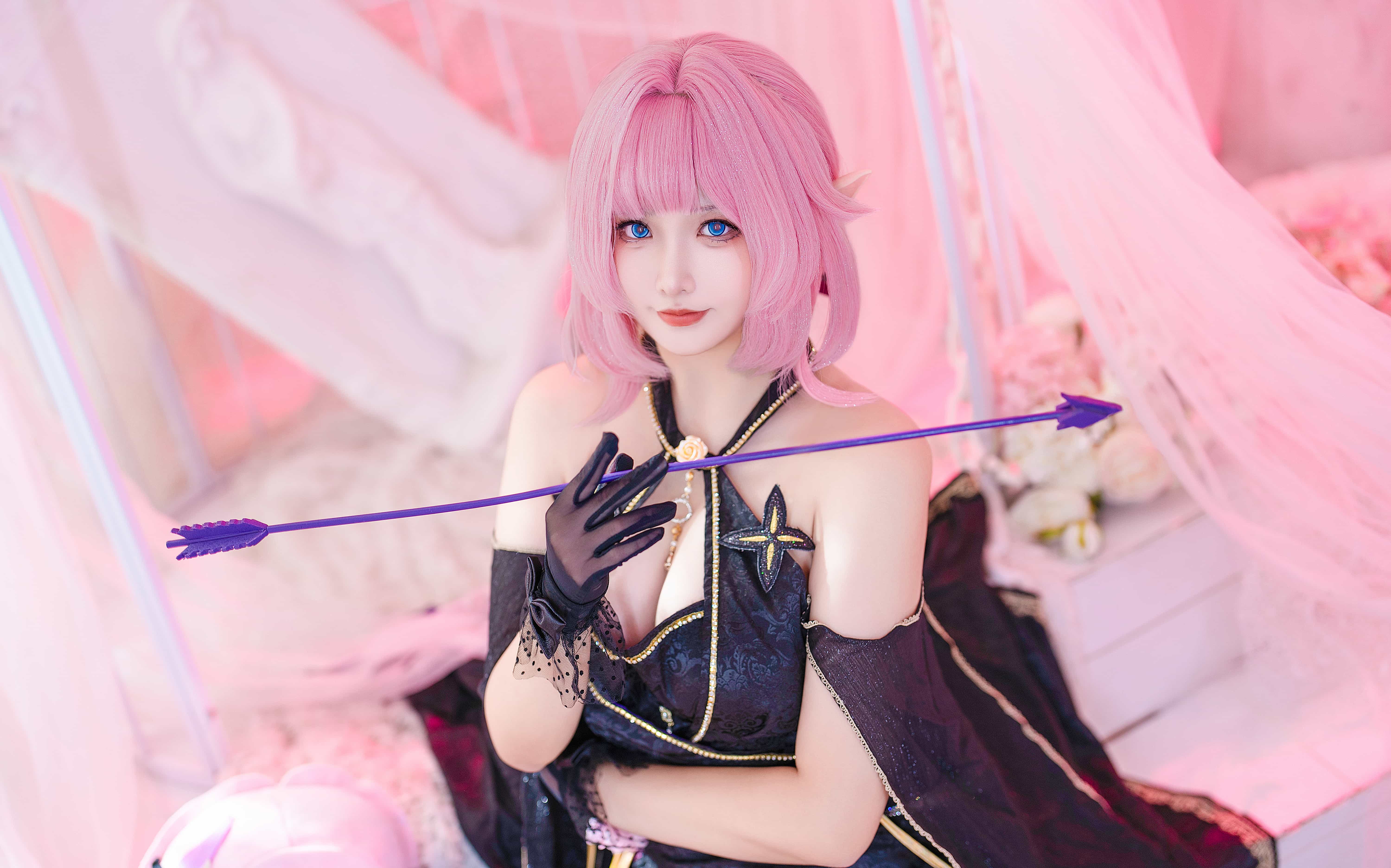 [COSplay]哎呀~你的心跳声，是不是在为我而加速呢 ♪-二次元COS分享次元吧