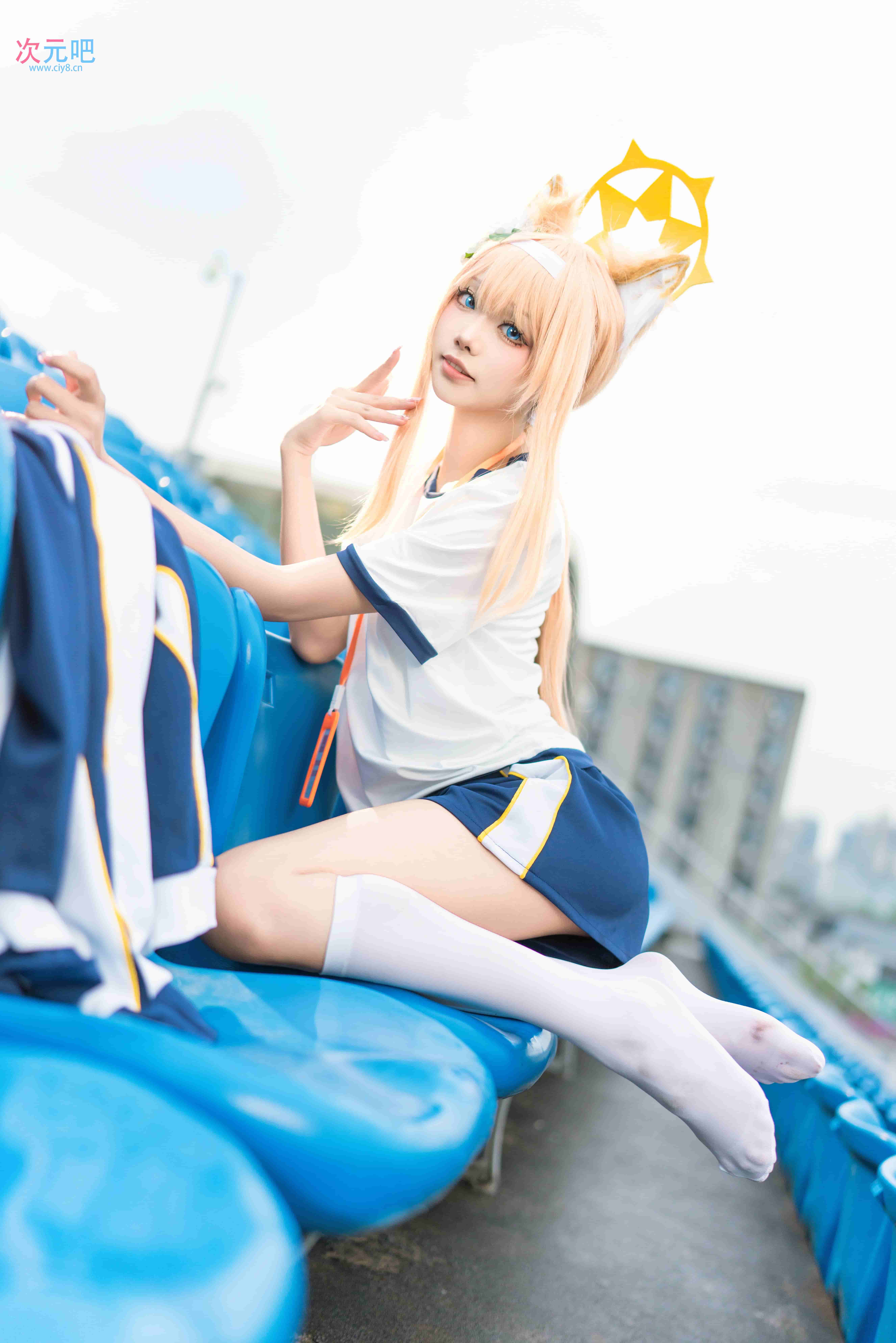 图片[4]-二次元COS分享艾西Aiwest – 碧蓝档案伊落玛丽 体操服-二次元COS分享次元吧