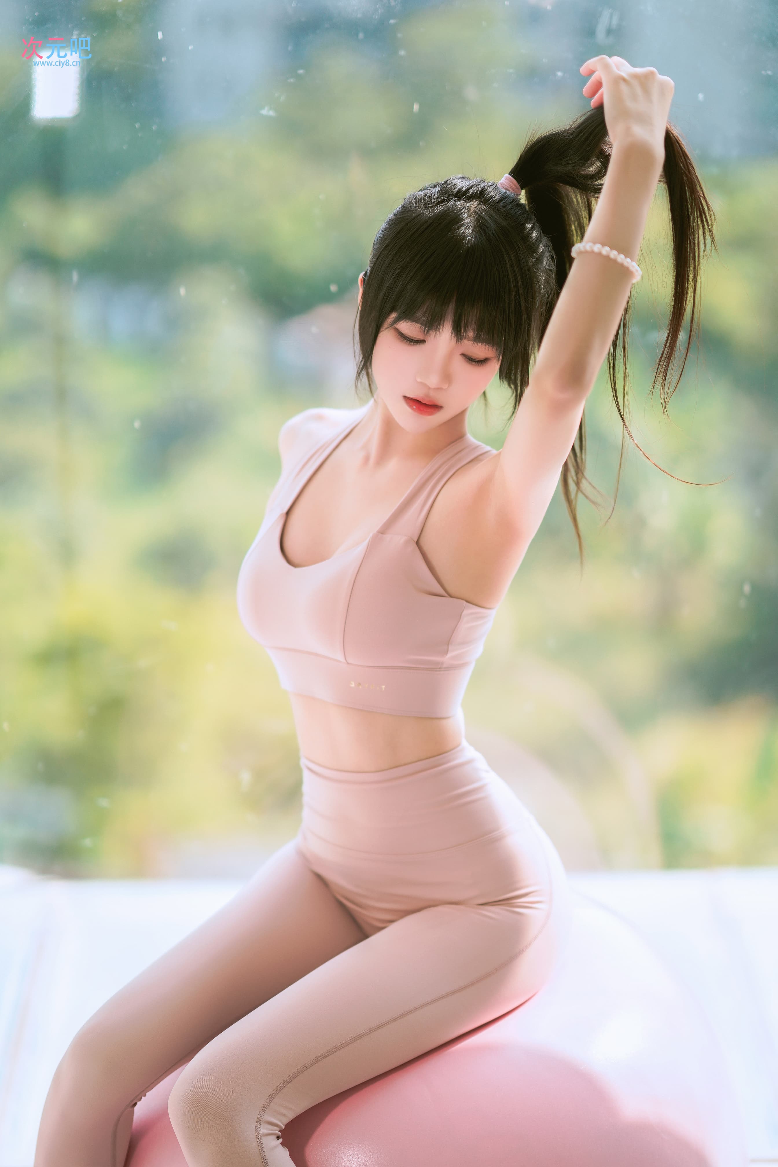 图片[2]-二次元COS分享桜桃喵 – 瑜伽服-二次元COS分享次元吧