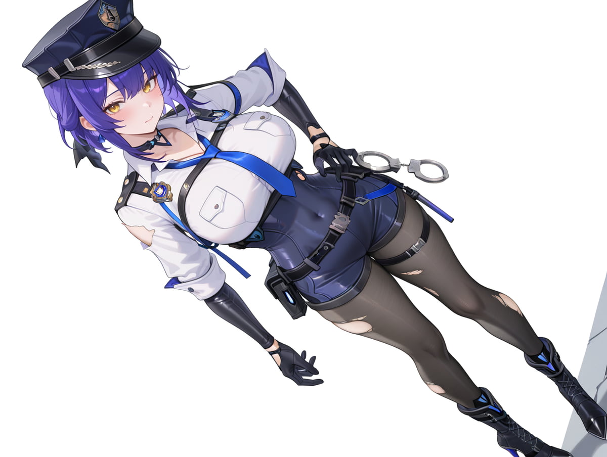 图片[2]-二次元COS分享卡拉彼丘 芙拉薇娅 女警-二次元COS分享次元吧