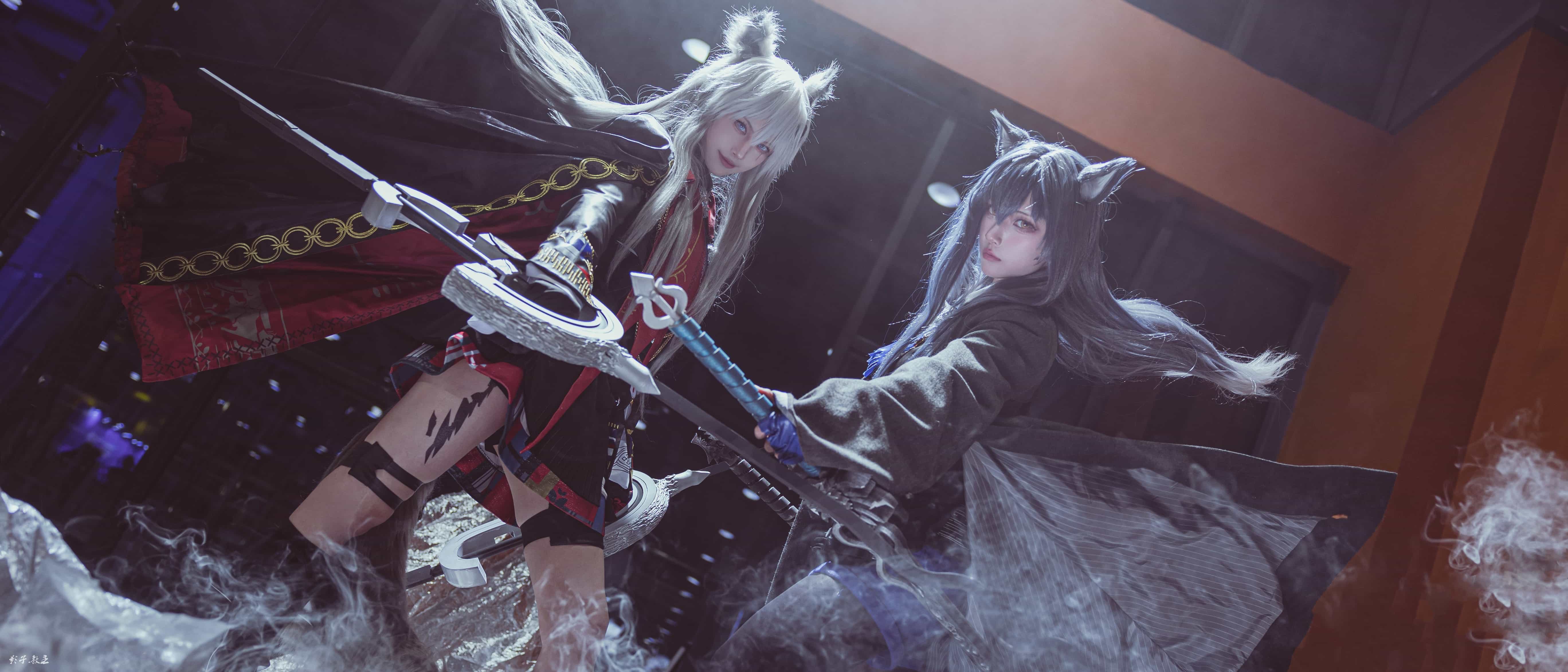 图片[3]-二次元COS分享[COSplay]明日方舟 双狼之战⚔️-二次元COS分享次元吧