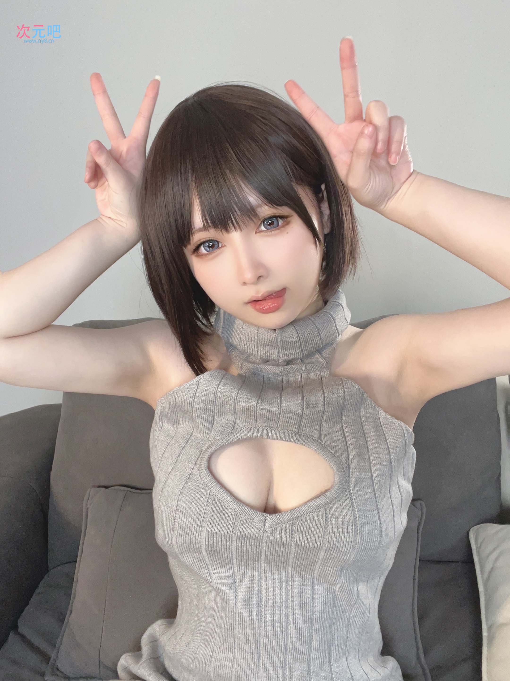 图片[3]-二次元COS分享樱梨梨 – 冬日女友自拍-二次元COS分享次元吧