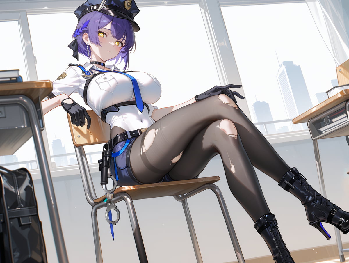 图片[6]-二次元COS分享卡拉彼丘 芙拉薇娅 女警-二次元COS分享次元吧