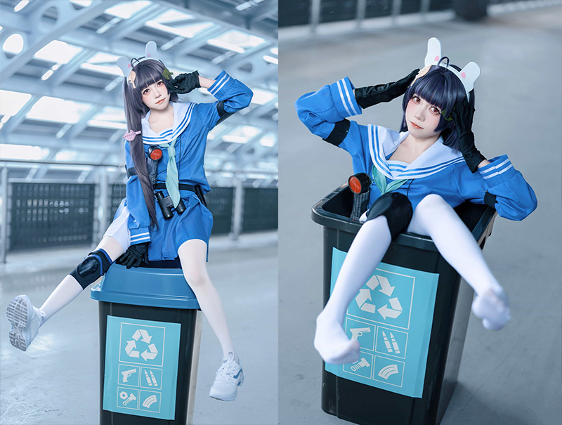 [COSplay]不要把垃圾扔进垃圾桶里呀-二次元COS分享次元吧