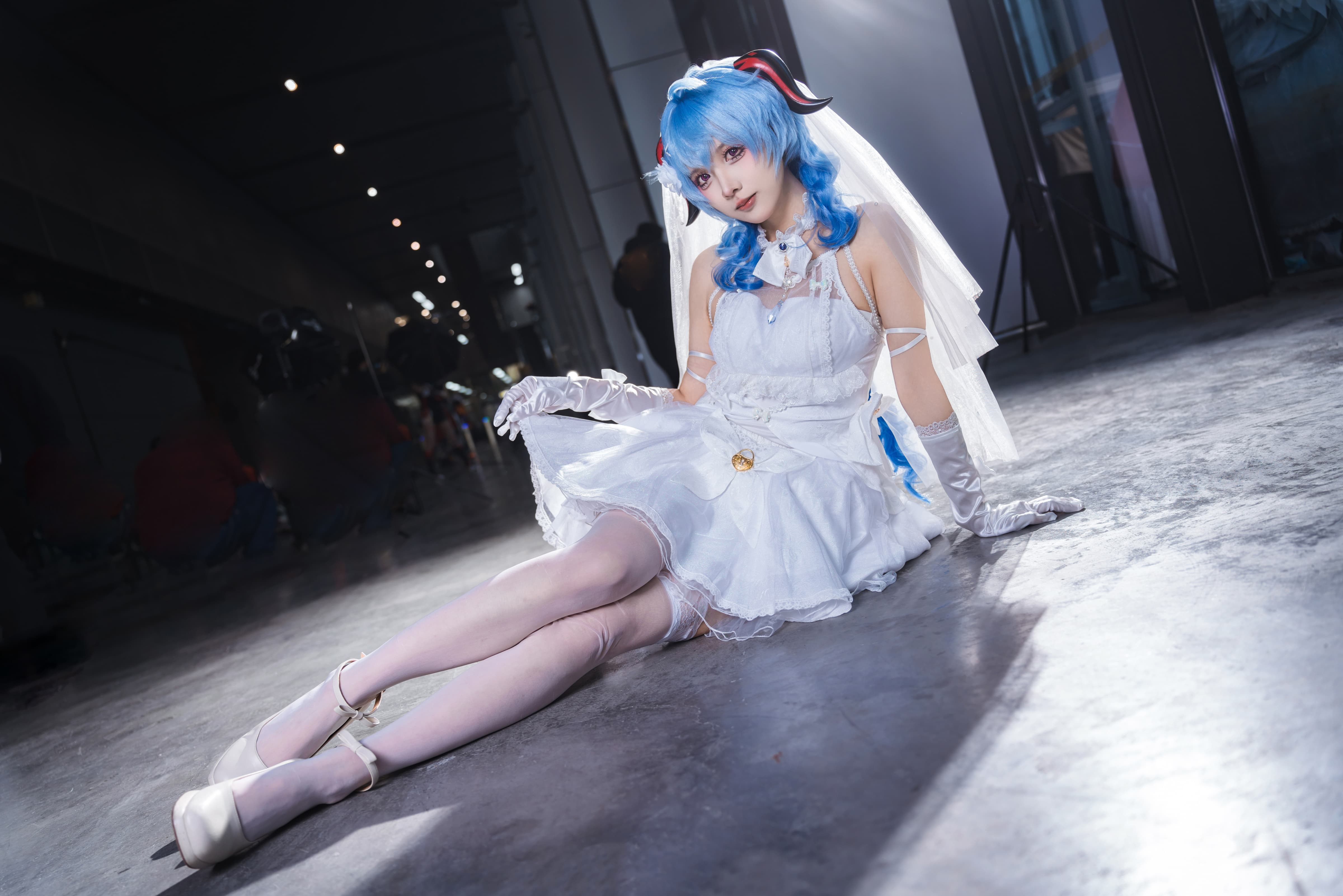 图片[1]-二次元COS分享[COSplay]原神甘雨花嫁-二次元COS分享次元吧