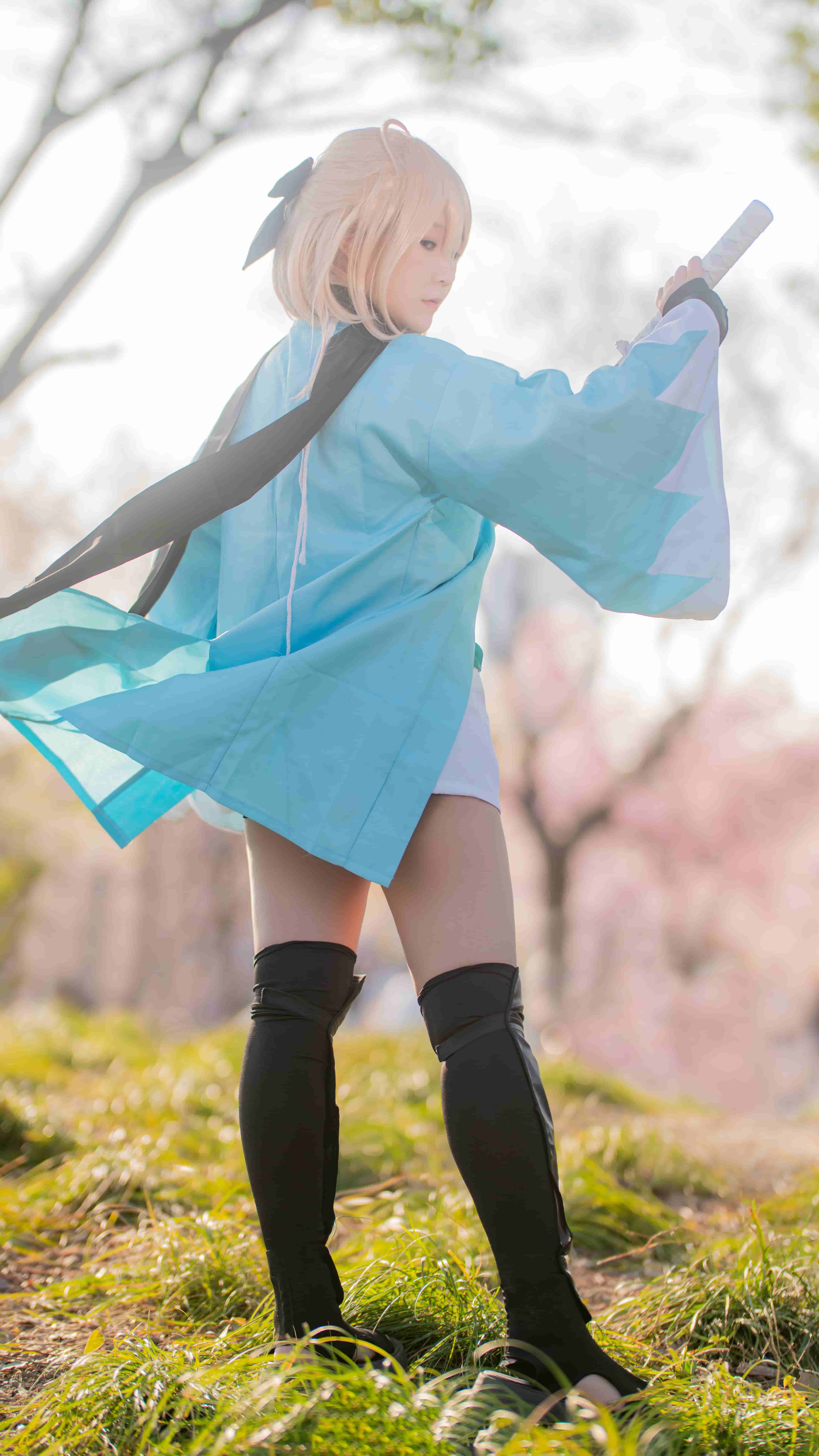 图片[1]-二次元COS分享[COSplay]从今往后就交给最强无敌的冲田小姐我吧！-二次元COS分享次元吧