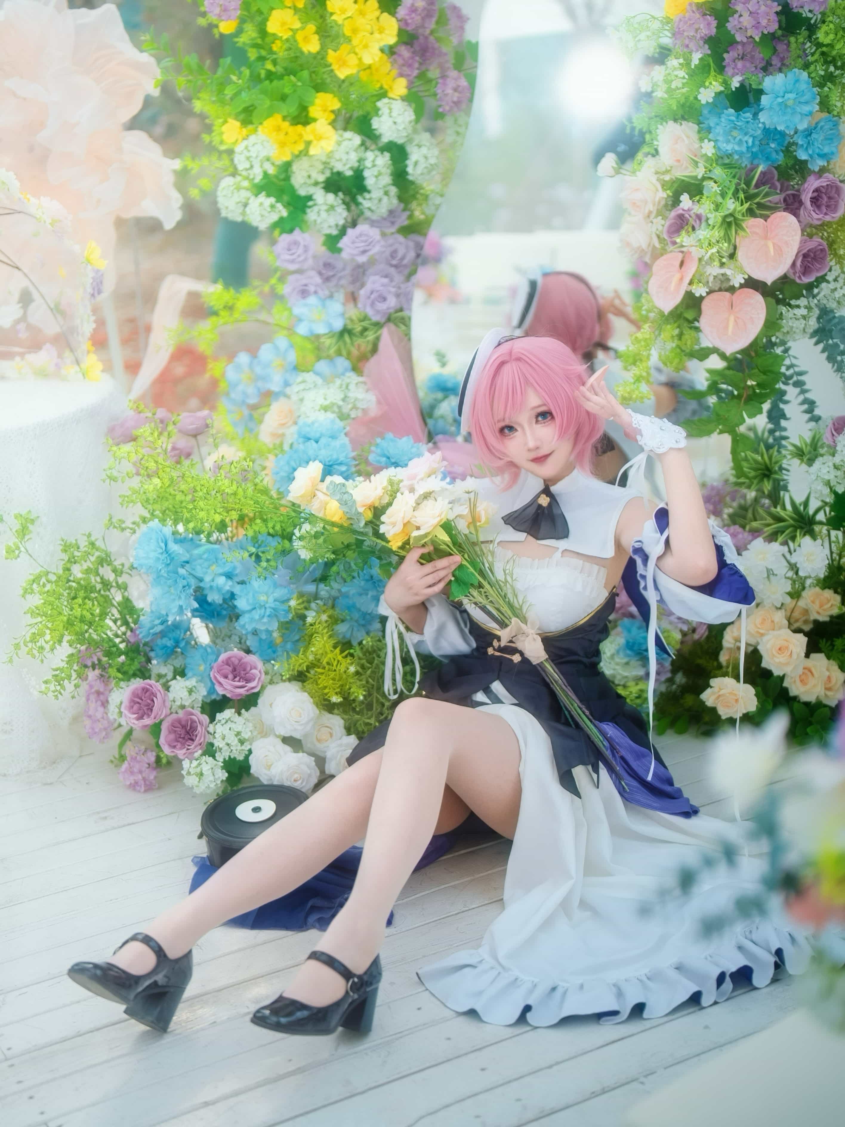 图片[12]-二次元COS分享[COSplay]春日花园里的粉色妖精小姐♪-二次元COS分享次元吧