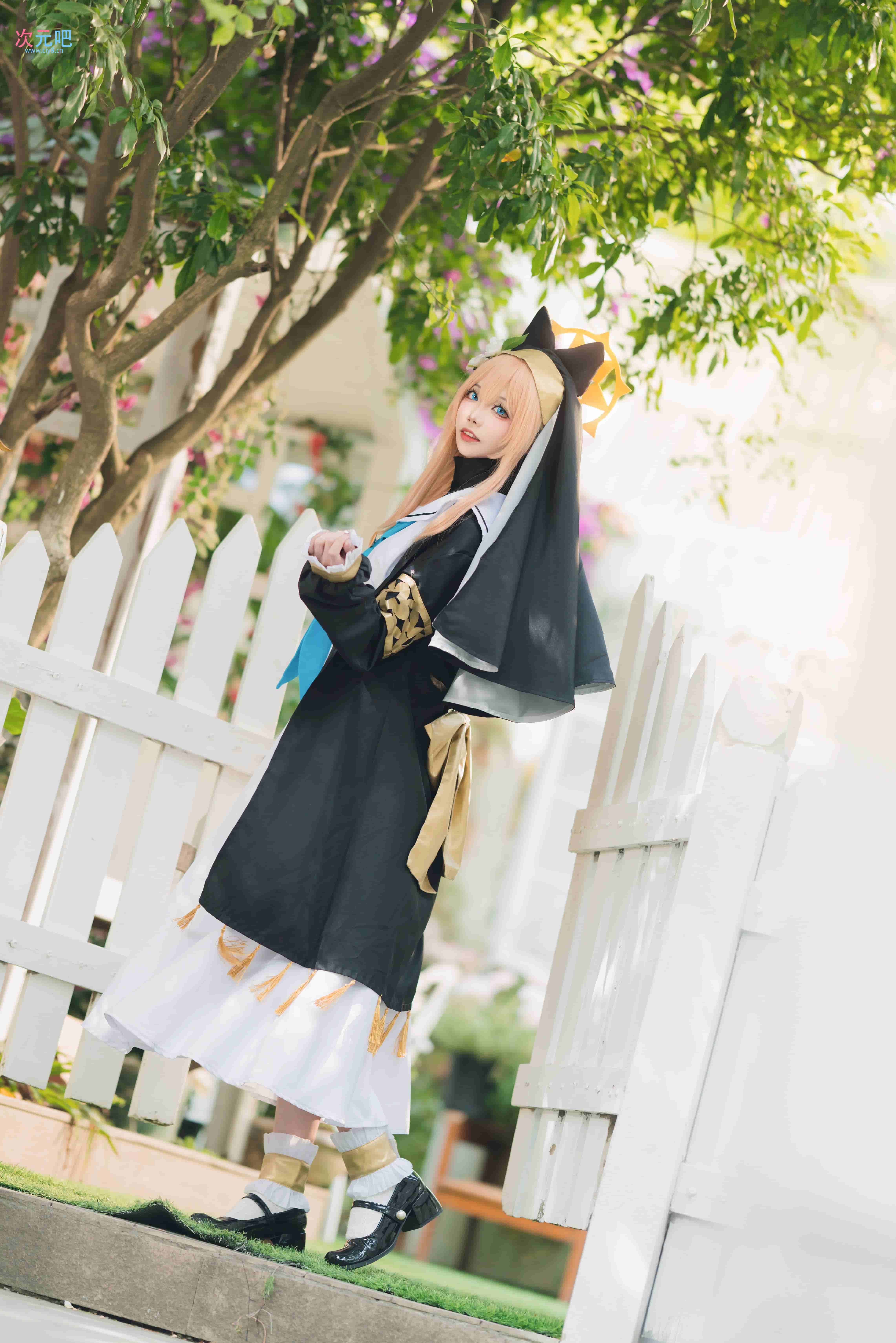 图片[2]-二次元COS分享艾西Aiwest – 碧蓝档案伊落玛丽 修女-二次元COS分享次元吧