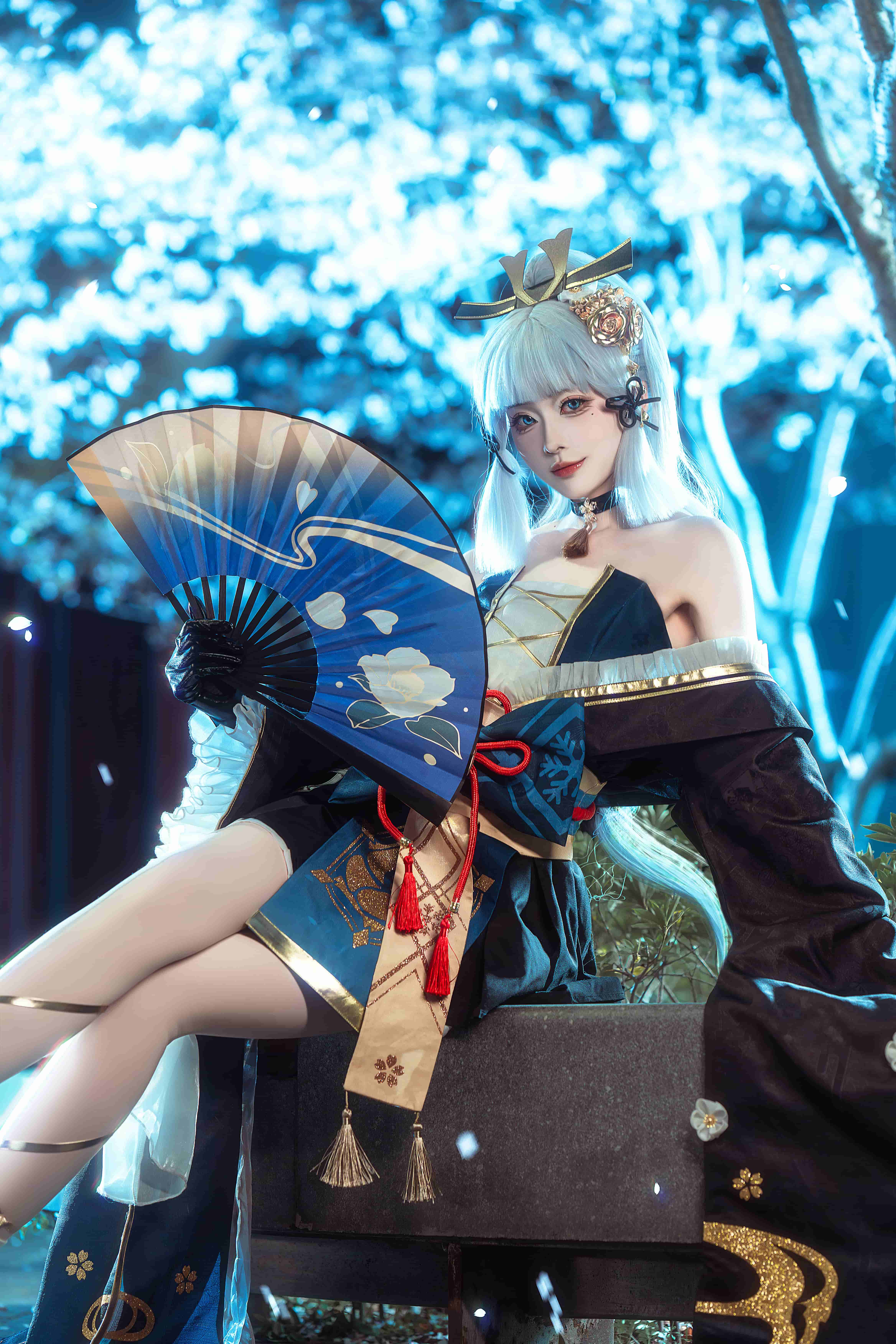 图片[1]-二次元COS分享[COSplay]原神 神里凌华 黑道千金-二次元COS分享次元吧