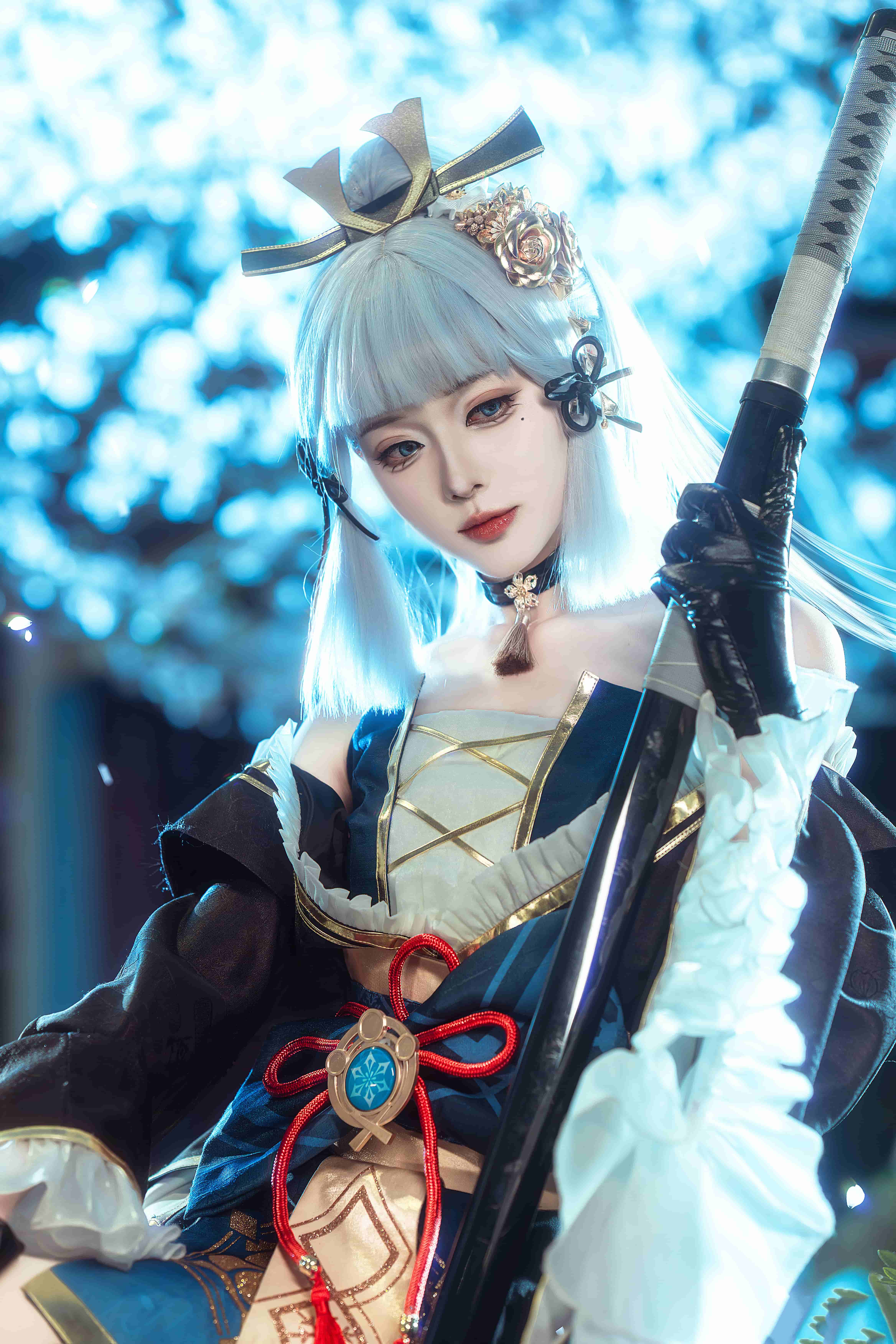 图片[3]-二次元COS分享[COSplay]原神 神里凌华 黑道千金-二次元COS分享次元吧