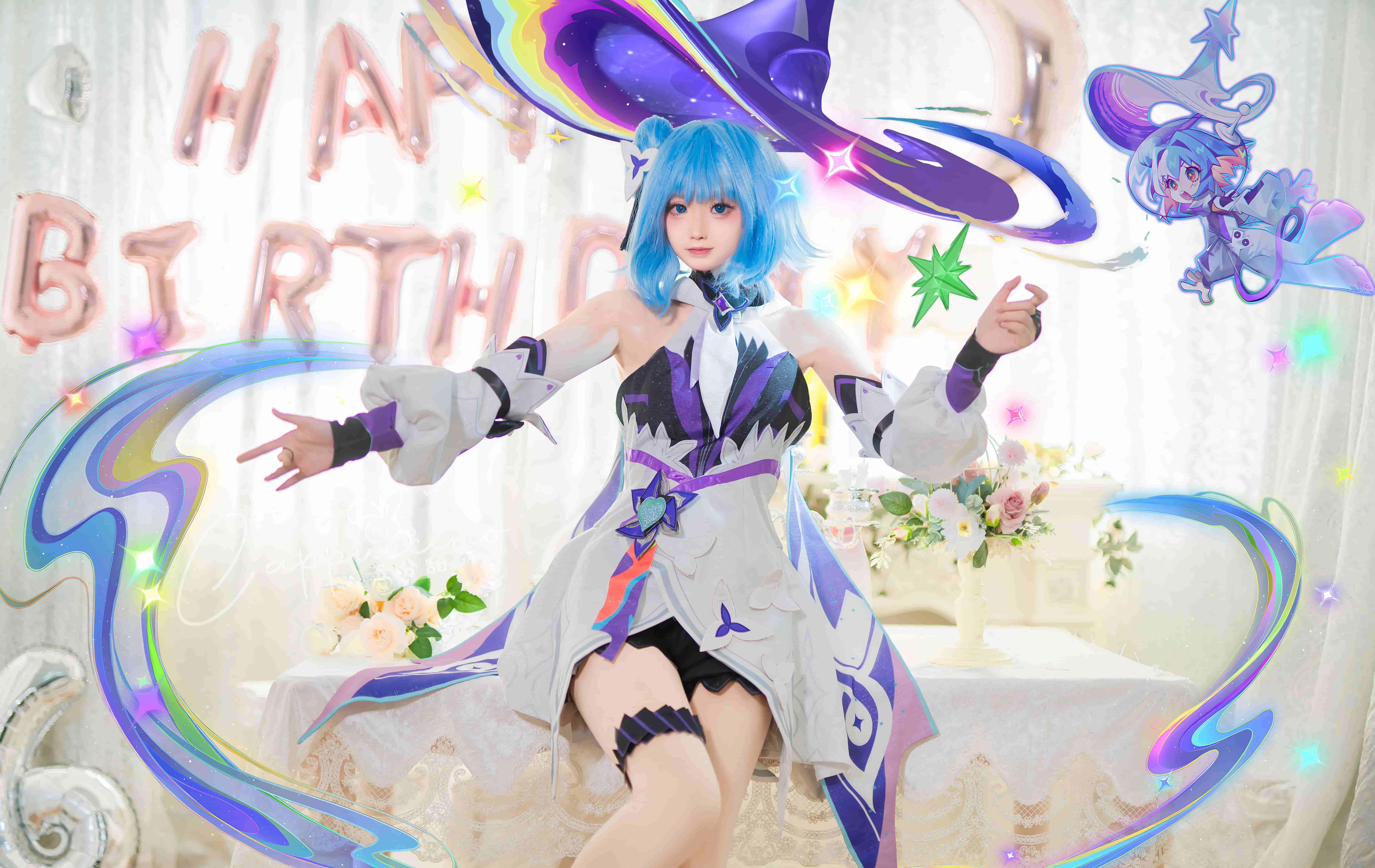 [COSplay]欢迎来到魔女小乔的生日party-二次元COS分享次元吧