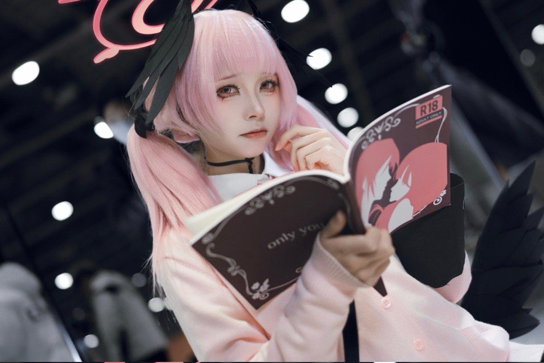 [COSplay]才 ……才没有在看奇怪的书！-二次元COS分享次元吧
