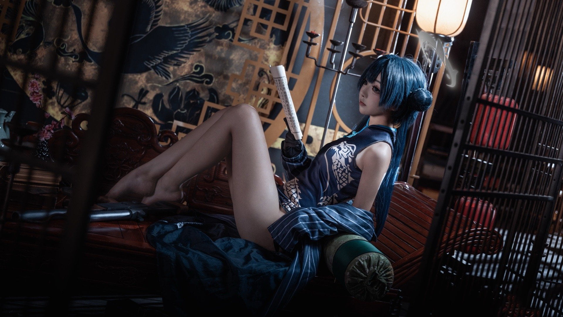 图片[2]-二次元COS分享[COSplay]妾身点了一味熏香….很奇妙的香味吧？要再点一支吗？-二次元COS分享次元吧