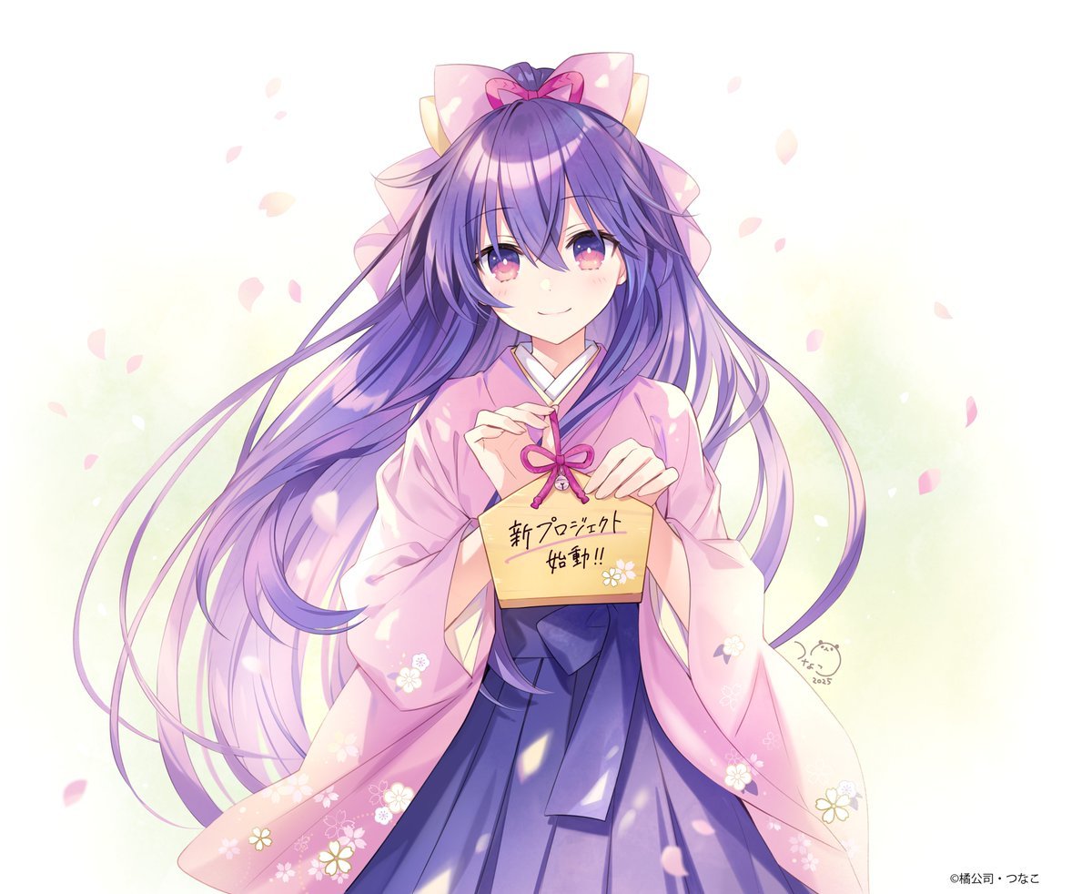 《约会大作战》系列宣布启动新项目，并公开超级先导视觉图及原作插图·つなこ贺图，详情待后续发表！ ​​​-二次元COS分享次元吧