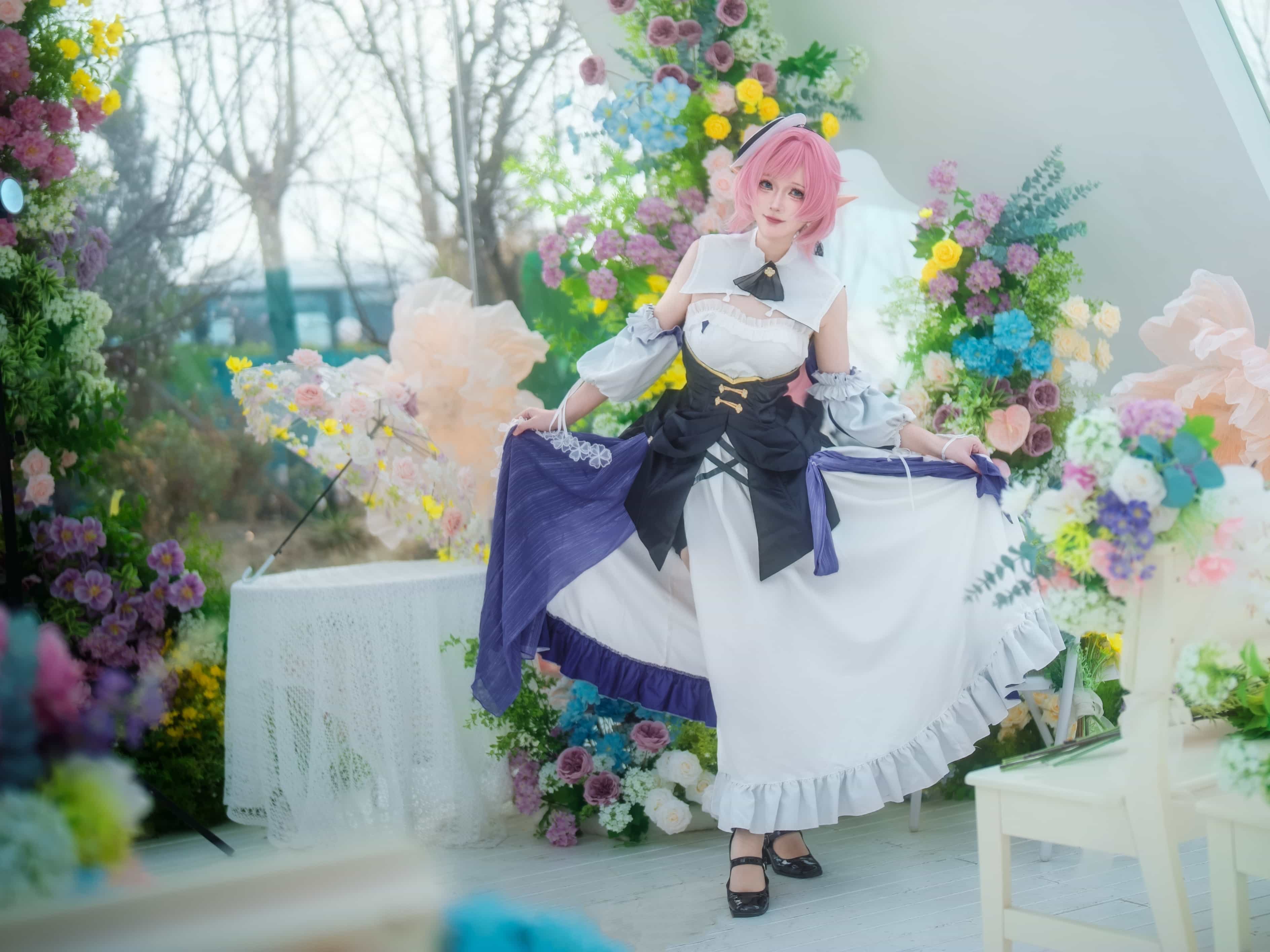 图片[3]-二次元COS分享[COSplay]春日花园里的粉色妖精小姐♪-二次元COS分享次元吧