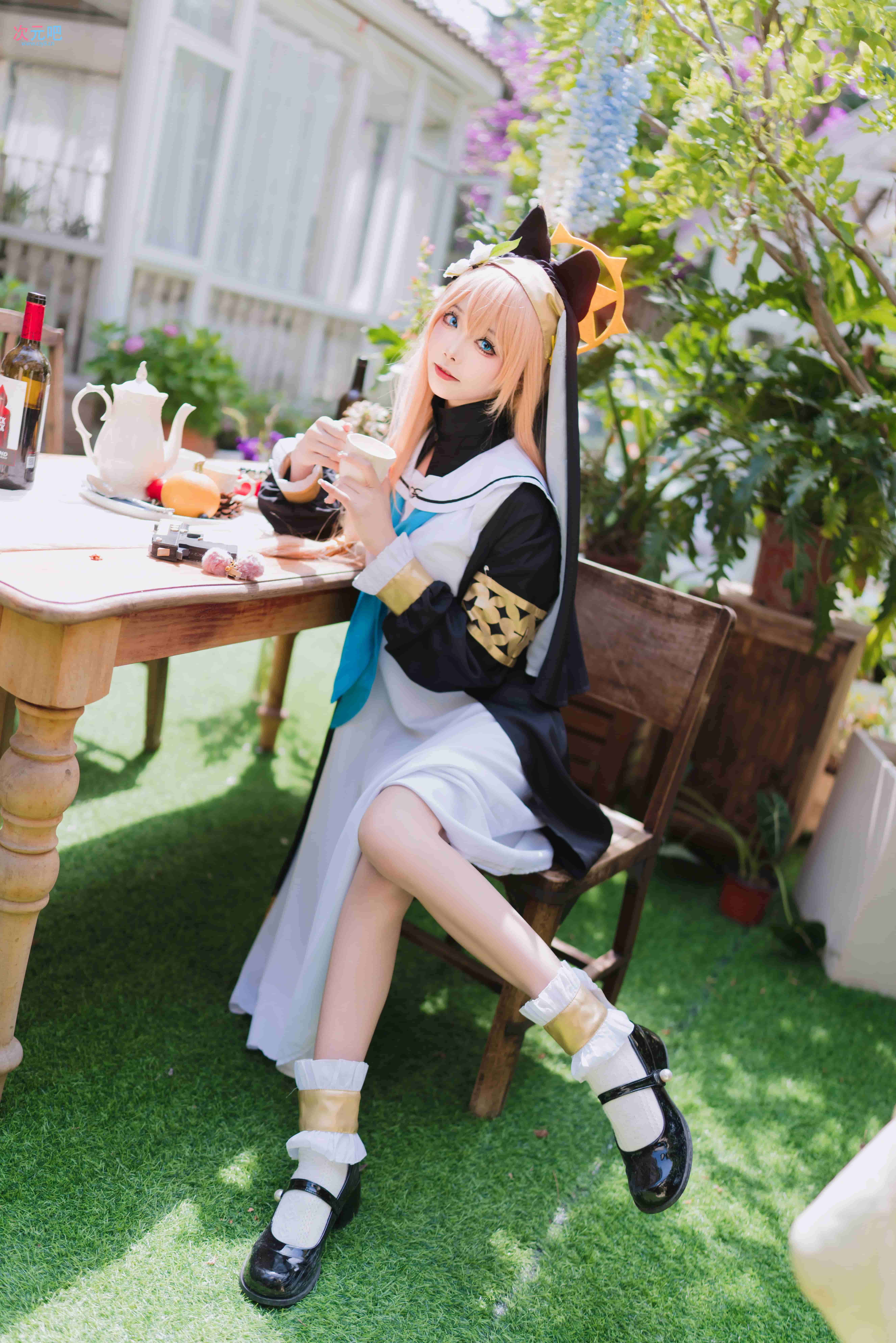 图片[1]-二次元COS分享艾西Aiwest – 碧蓝档案伊落玛丽 修女-二次元COS分享次元吧