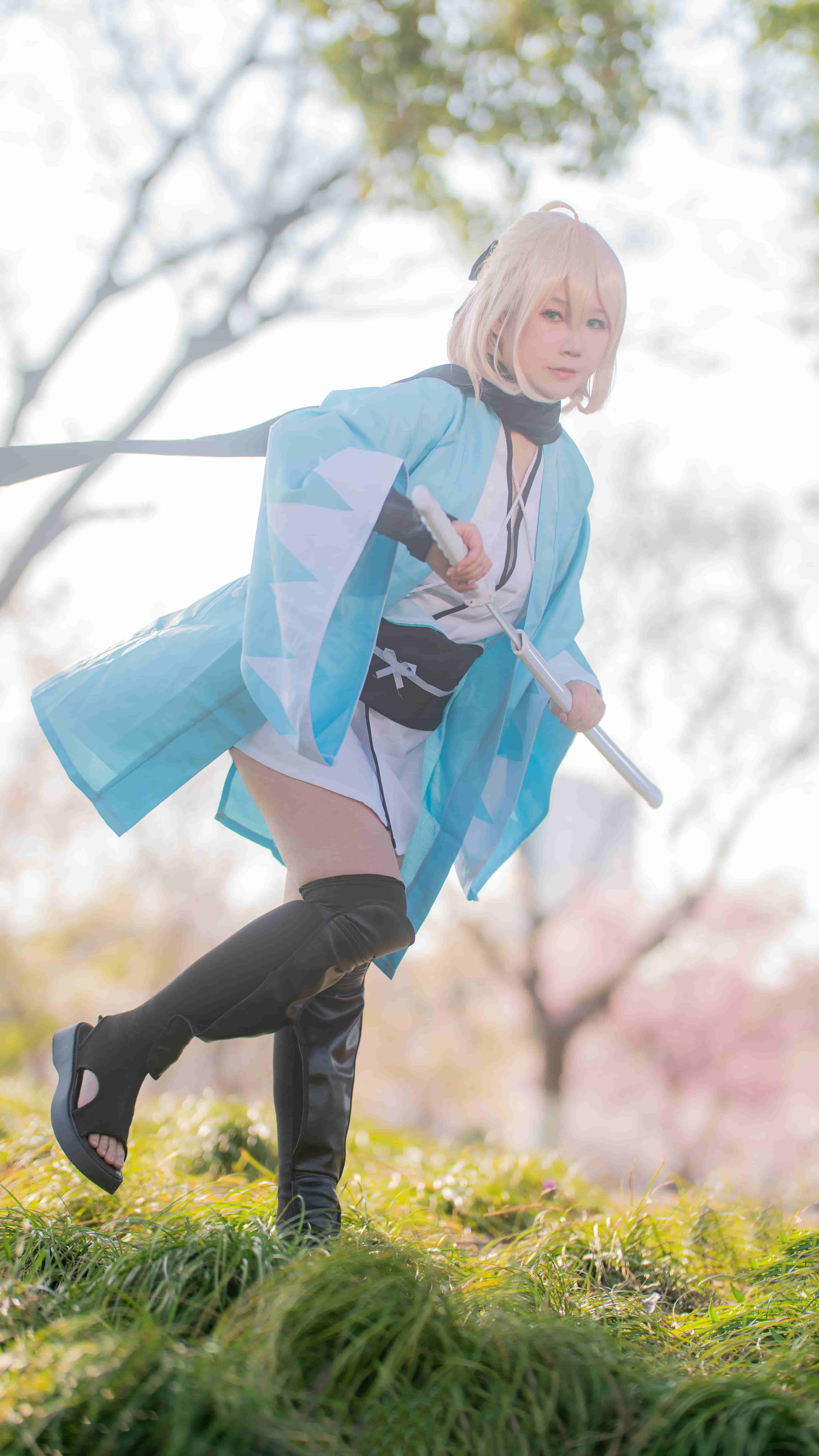 图片[2]-二次元COS分享[COSplay]从今往后就交给最强无敌的冲田小姐我吧！-二次元COS分享次元吧