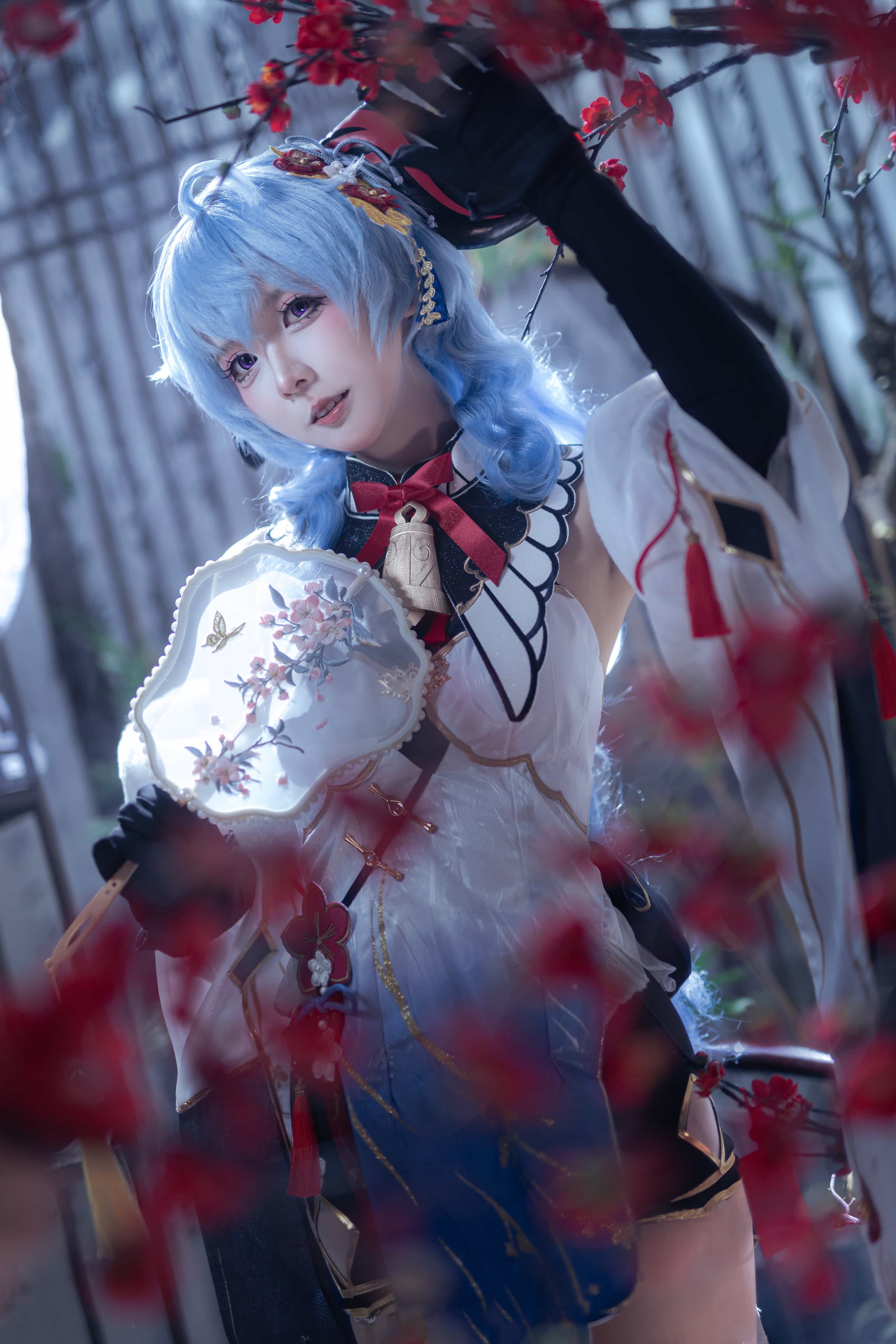 图片[10]-二次元COS分享[COSplay]原神 甘雨 雪中红梅-二次元COS分享次元吧