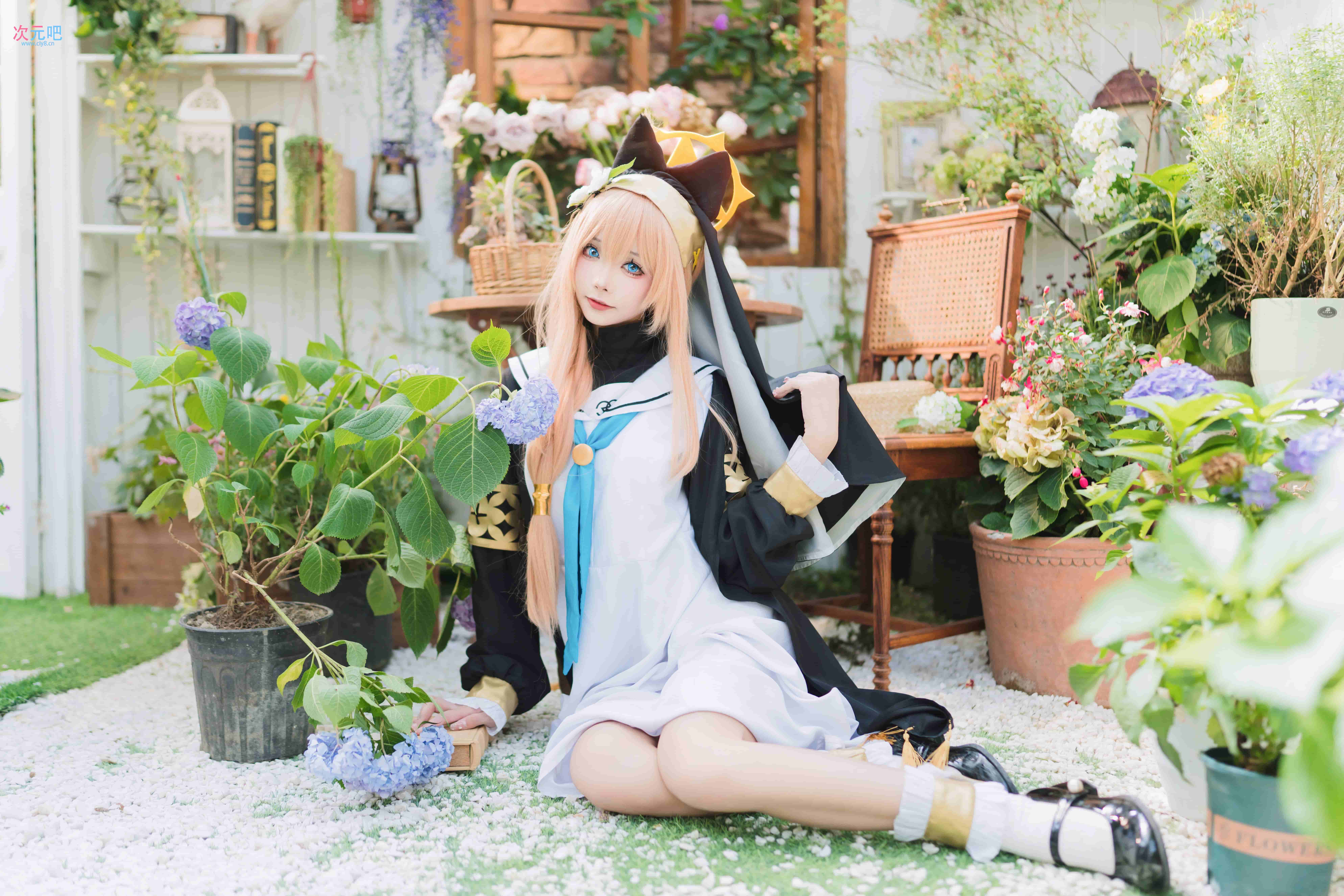 艾西Aiwest - 碧蓝档案伊落玛丽 修女-二次元COS分享次元吧