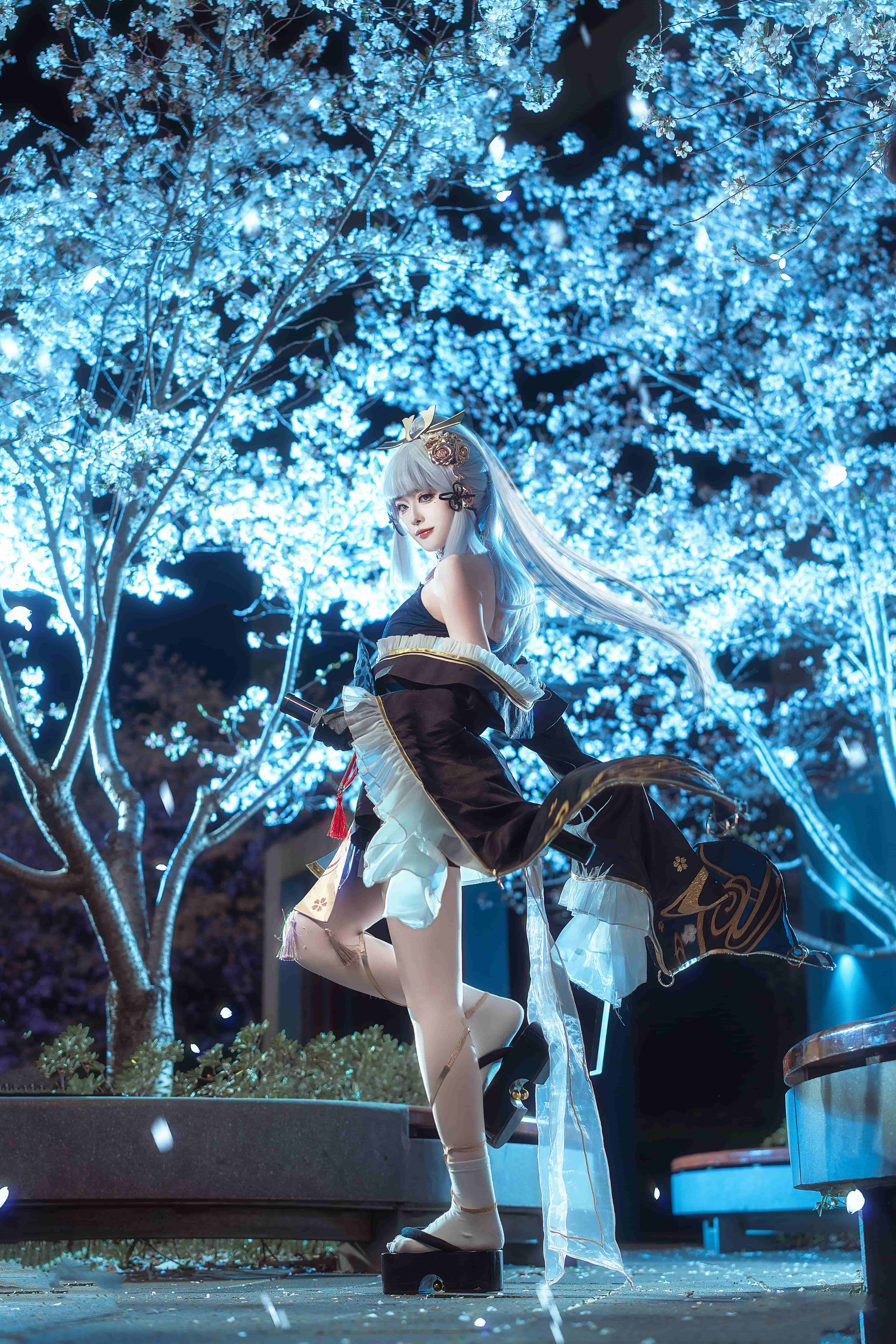 图片[2]-二次元COS分享[COSplay]原神 神里凌华 黑道千金-二次元COS分享次元吧