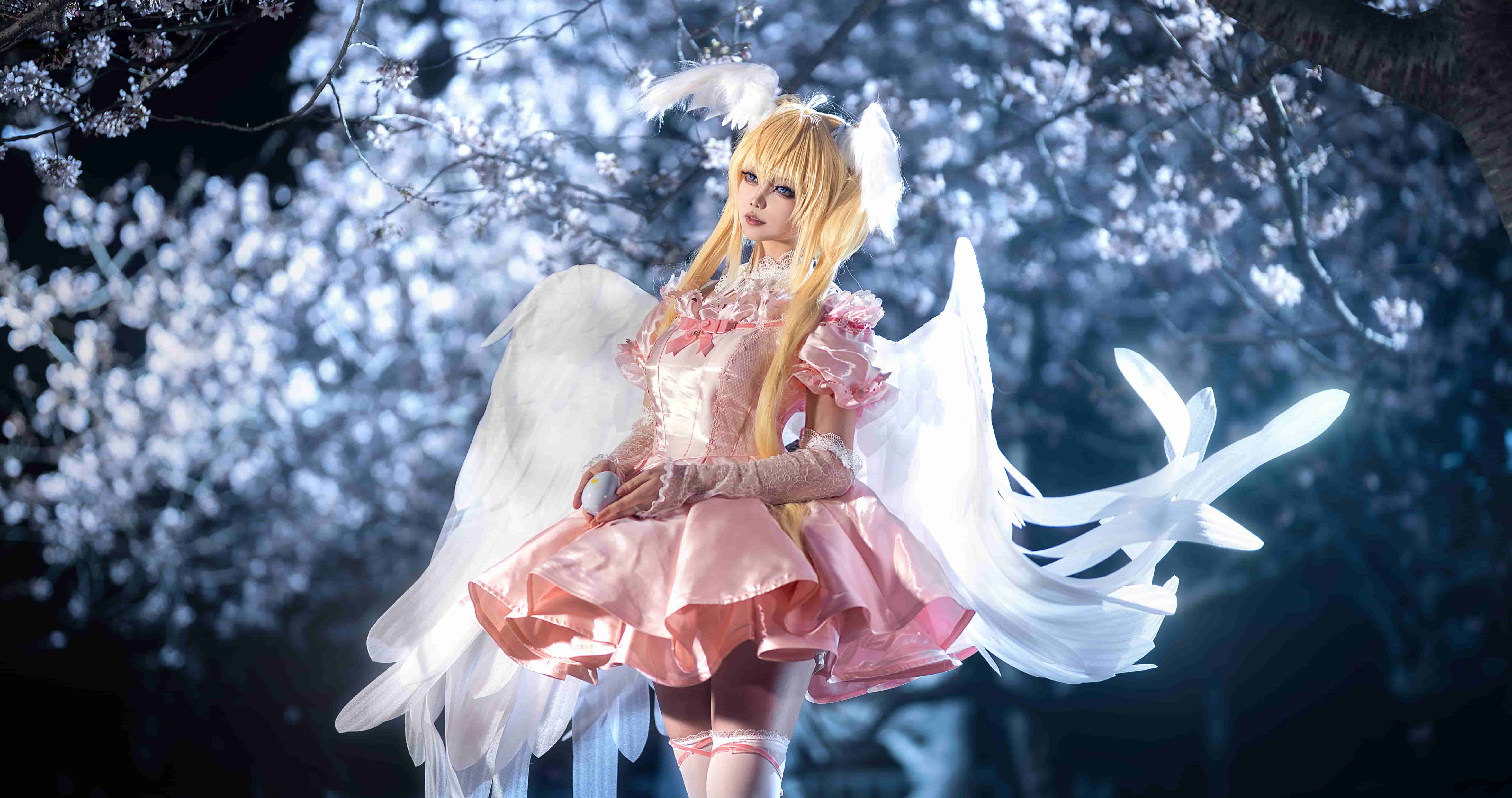 [COSplay]每个人都是这世上独一无二的天使-二次元COS分享次元吧