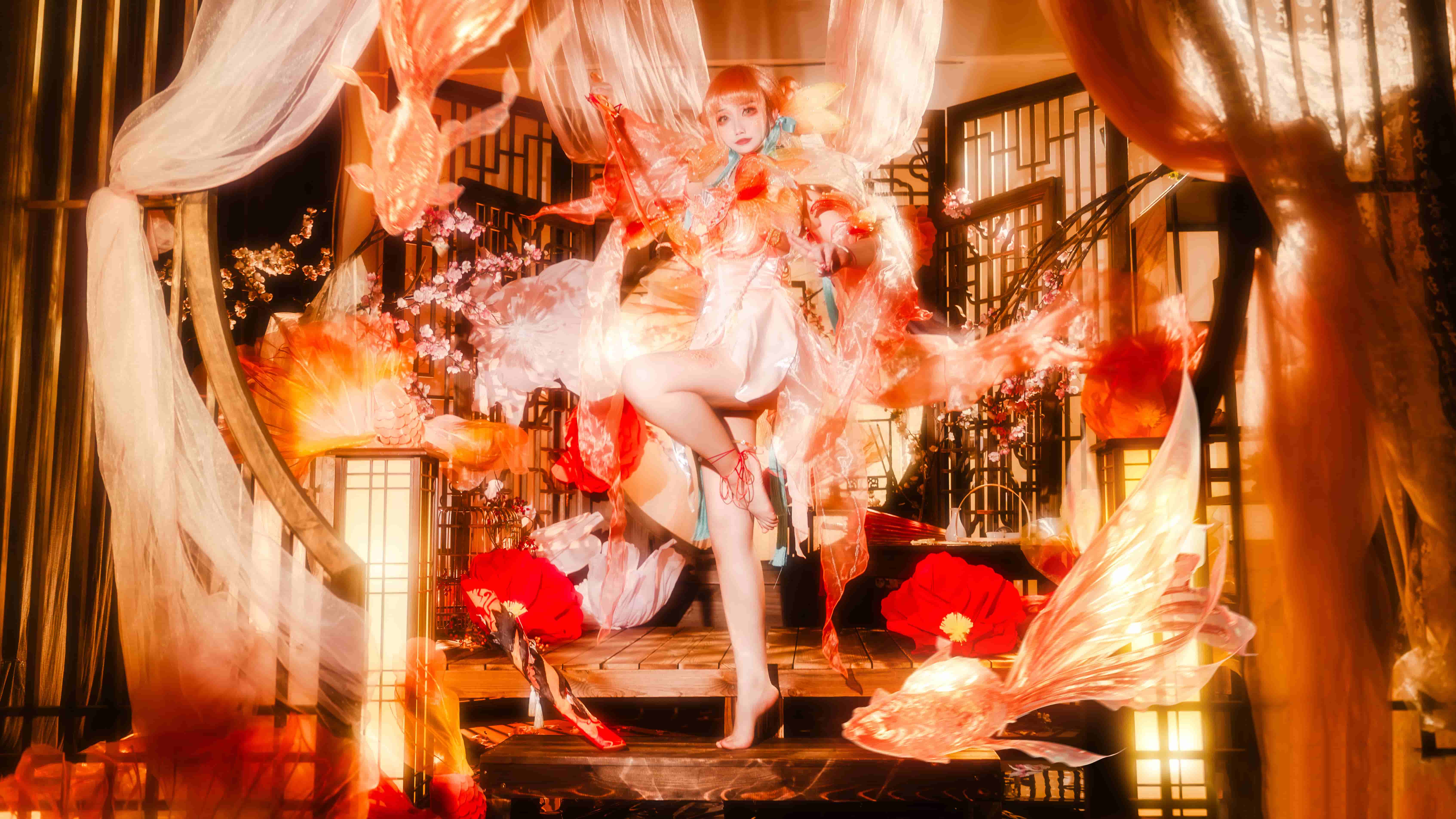 图片[1]-二次元COS分享[COSplay]永劫无间 胡桃鲤梦浮光-二次元COS分享次元吧