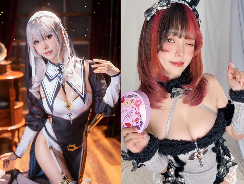 Ely_eee (ElyEE子) – Shirogane noel~Nun-二次元COS分享次元吧