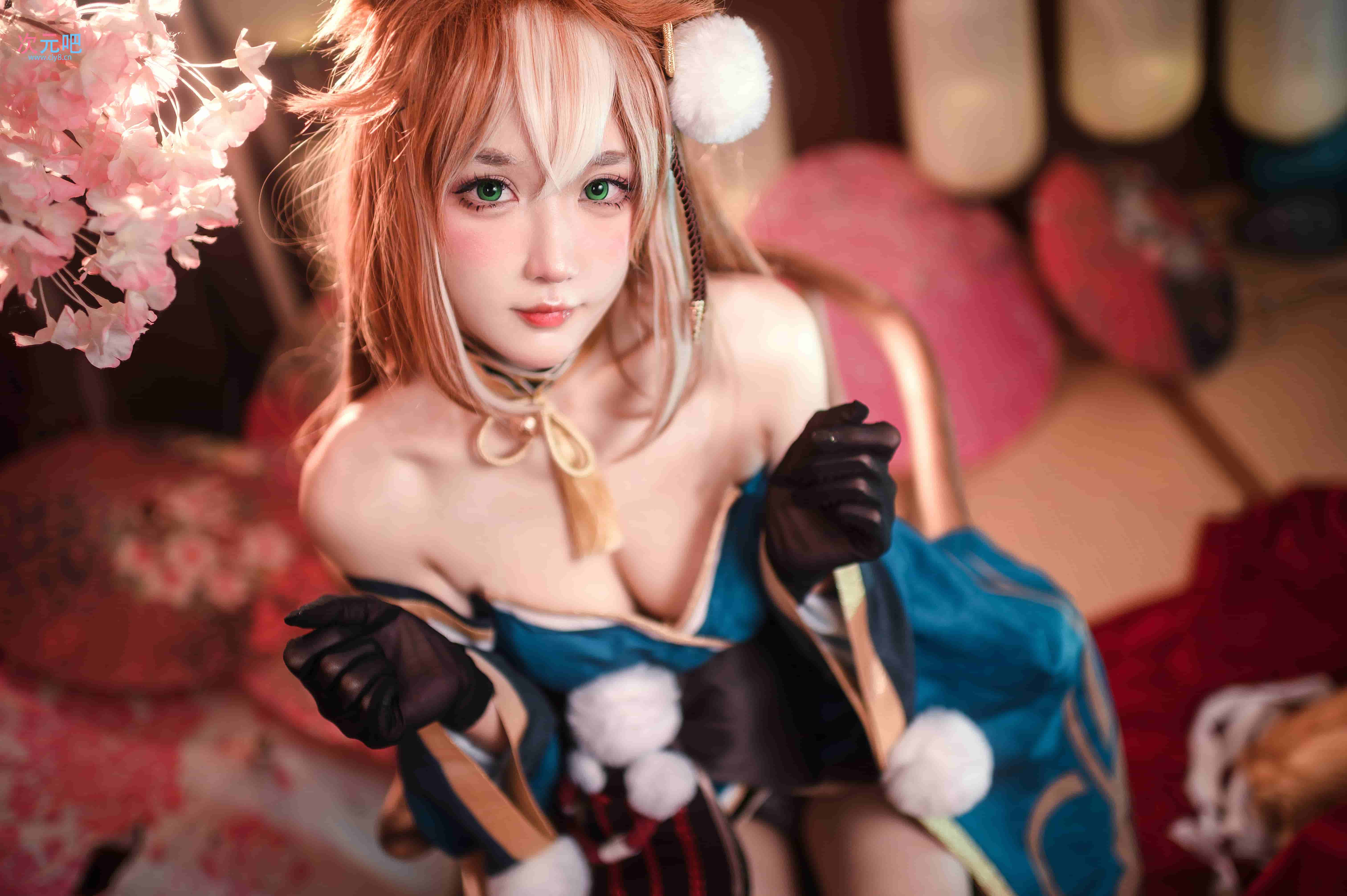 阿半今天很开心 - 原神 希娜小姐-二次元COS分享次元吧