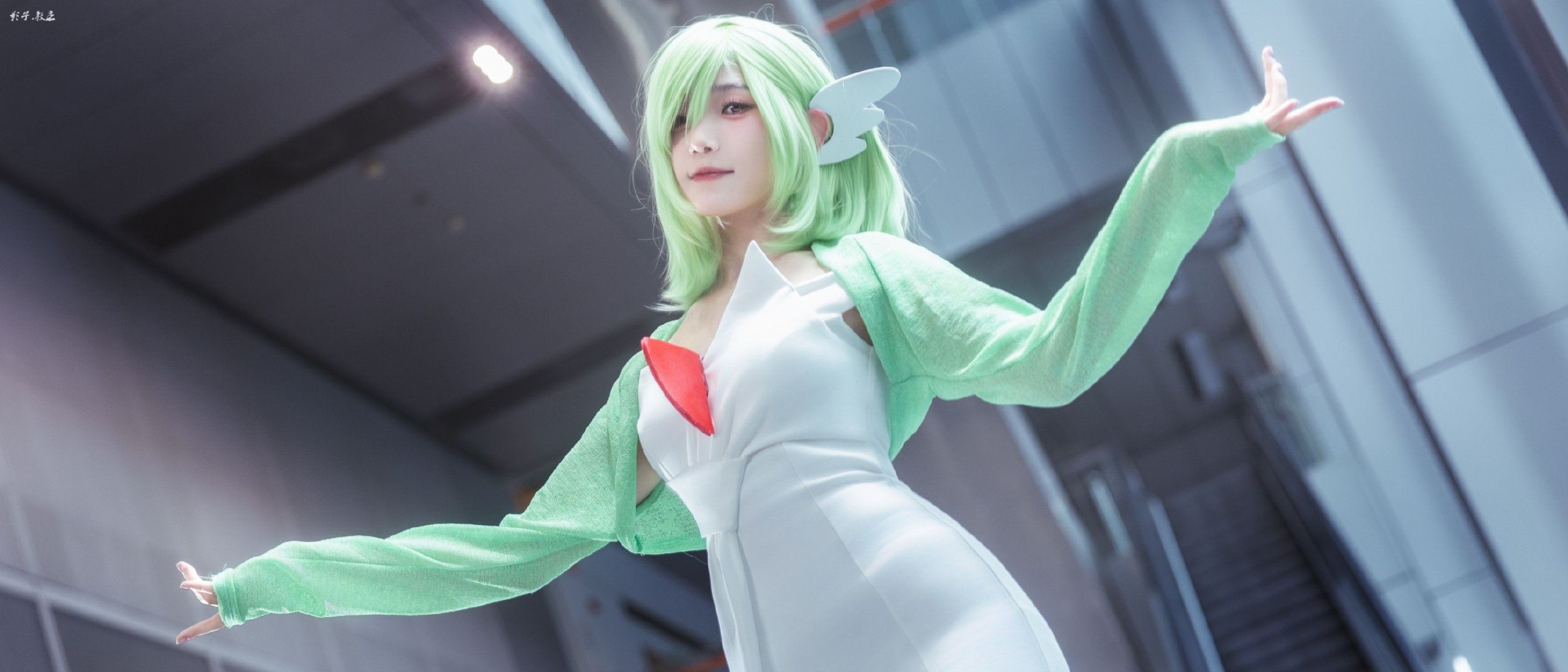 图片[1]-二次元COS分享[COSplay]宝可梦 沙奈朵-二次元COS分享次元吧