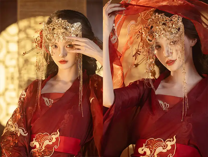 [汉服]你当初说，这里面装的都是真心-二次元COS分享次元吧