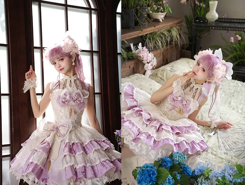 [lolita]人间绝绝紫，住进你心里-二次元COS分享次元吧