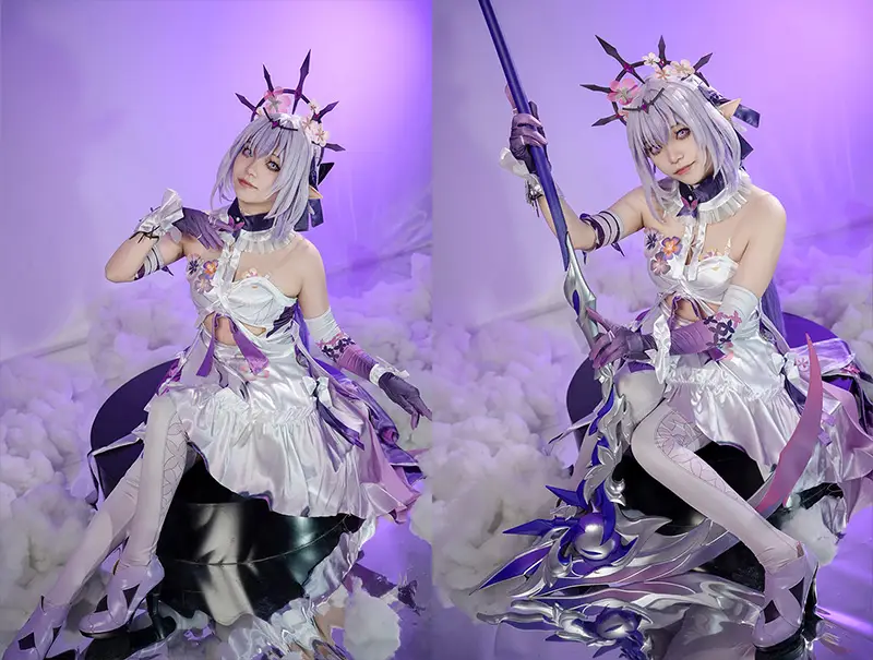 [COSplay]正在为你转接...梦中身份为.. .树庭学院的.. .遐蝶同学...-二次元COS分享次元吧