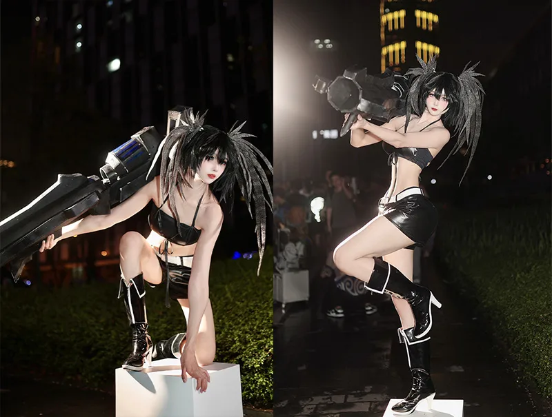 [COSplay]今天份的双马尾萝莉，看起来很能打！-二次元COS分享次元吧