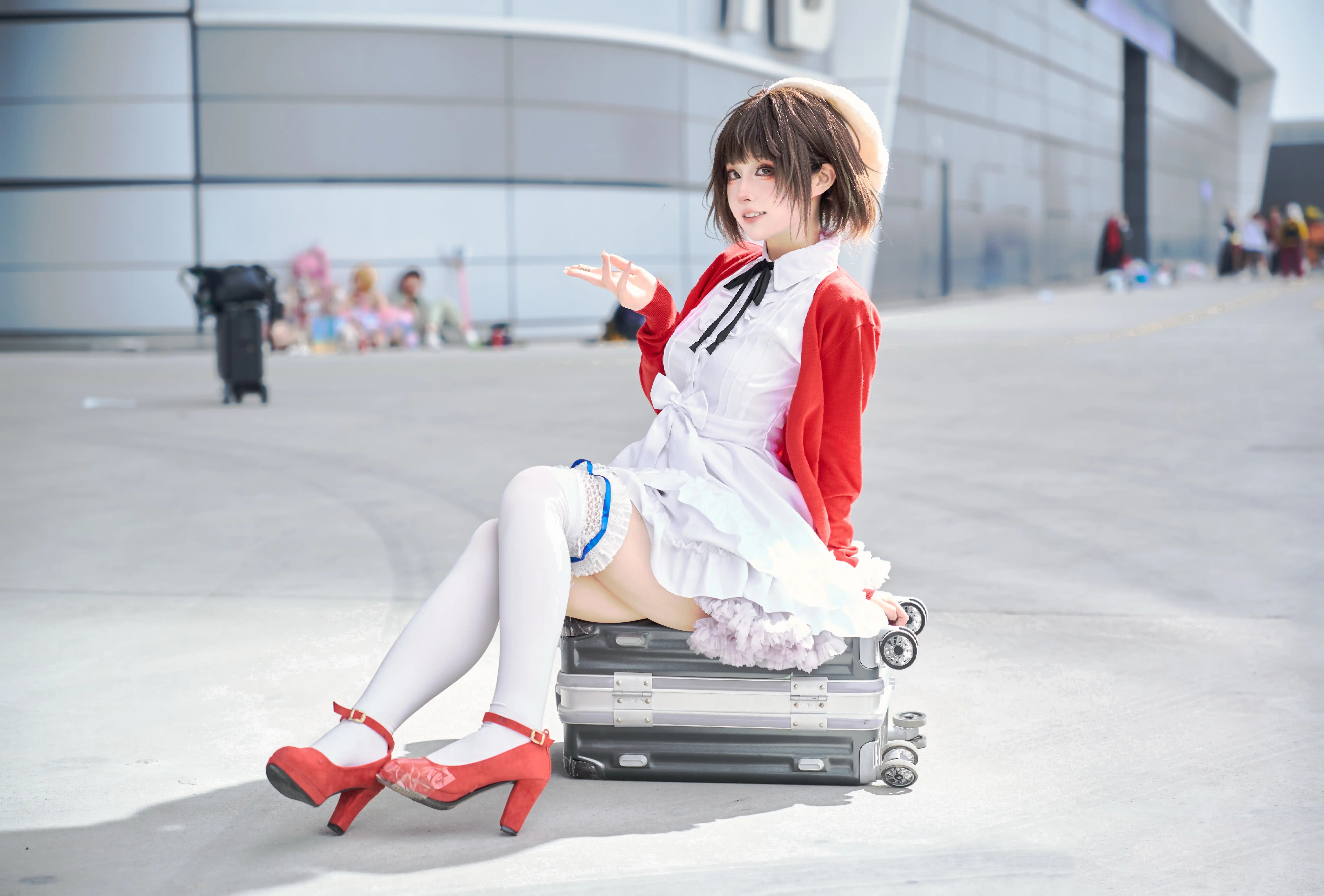 [COSplay]请继续让我成为..所有人都喜欢的女主角吧…-二次元COS分享次元吧