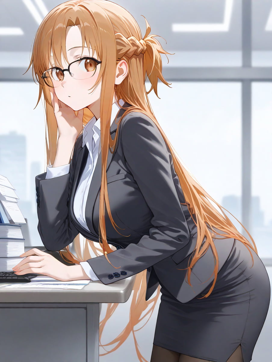 图片[1]-二次元COS分享刀剑神域 结城明日奈 职场OL-二次元COS分享次元吧