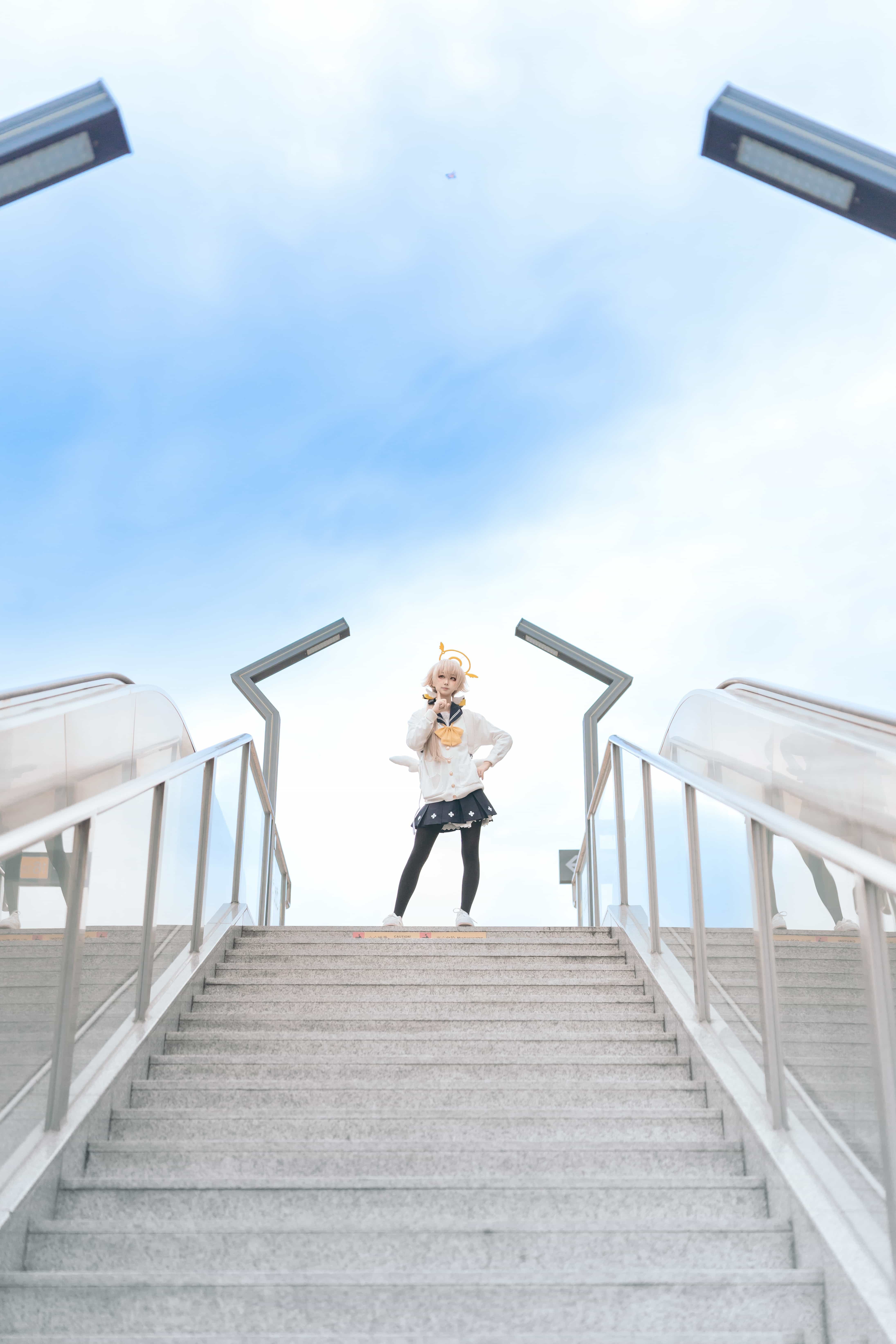 图片[12]-二次元COS分享[COSplay]今天不当蒙面劫匪 今天是软糯学生hfm-二次元COS分享次元吧