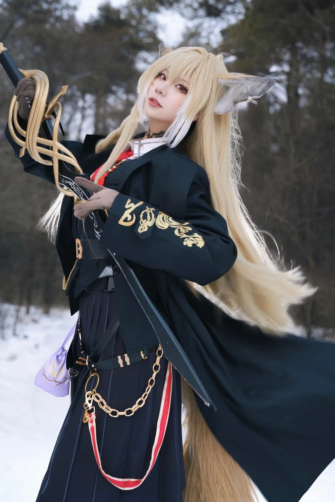 图片[7]-二次元COS分享[COSplay]洋服剑舞，所谓伊人醉山花-二次元COS分享次元吧