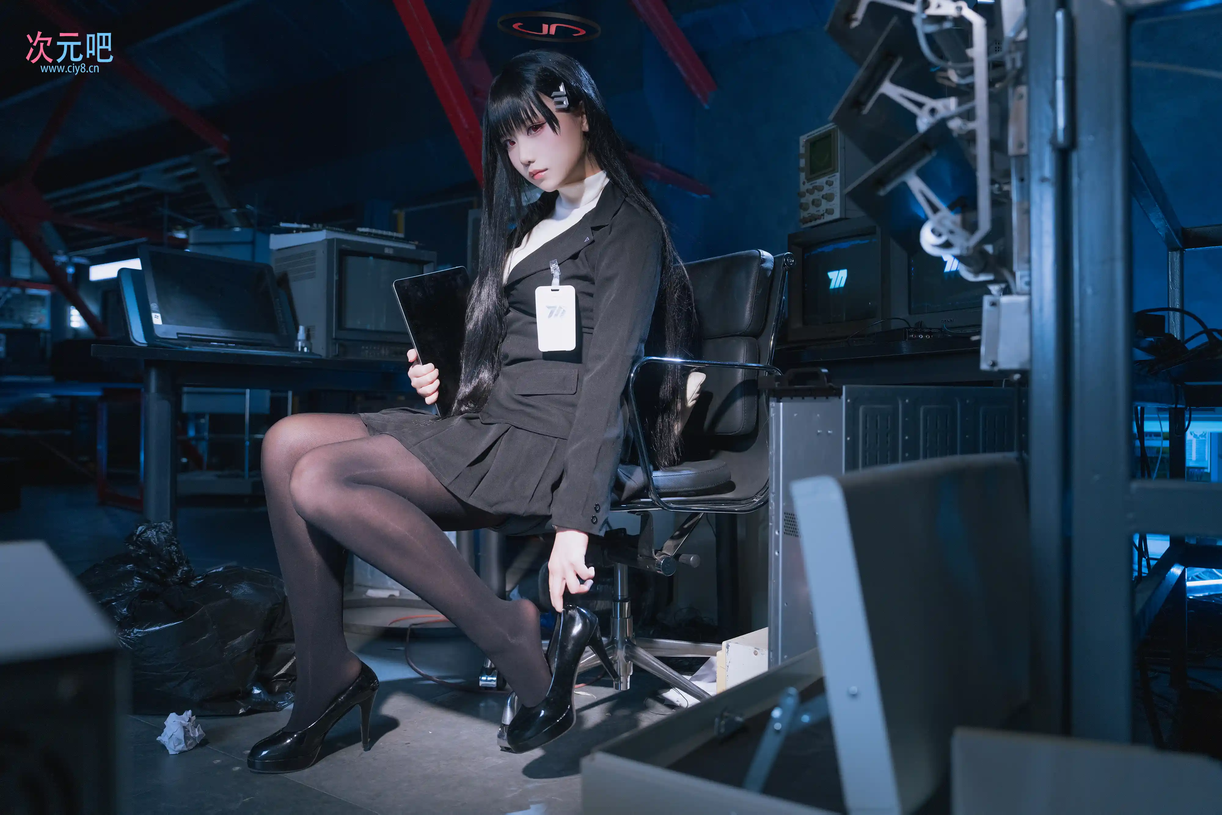 lunananya - 蔚蓝档案 调月莉音-二次元COS分享次元吧