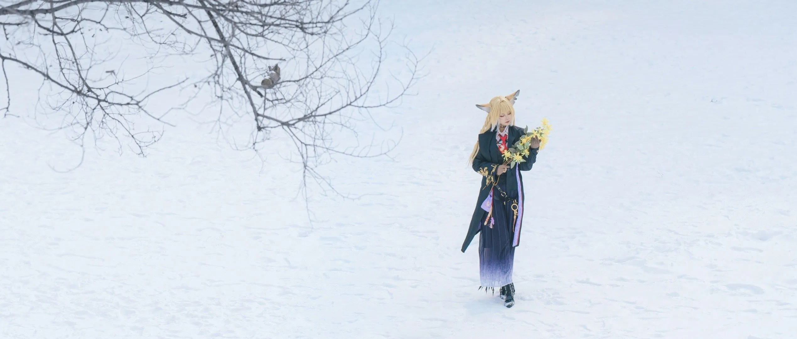 图片[4]-二次元COS分享[COSplay]洋服剑舞，所谓伊人醉山花-二次元COS分享次元吧