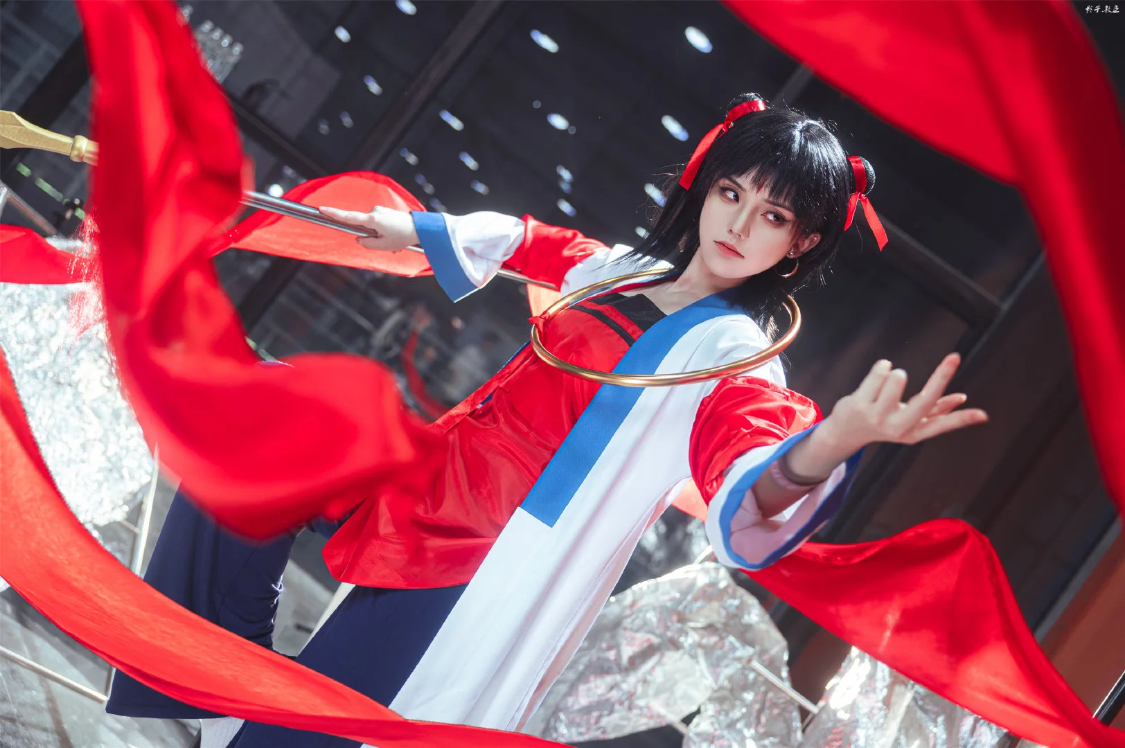 [COSplay]混天绫卷千层浪，紫焰尖枪慑九渊。-二次元COS分享次元吧