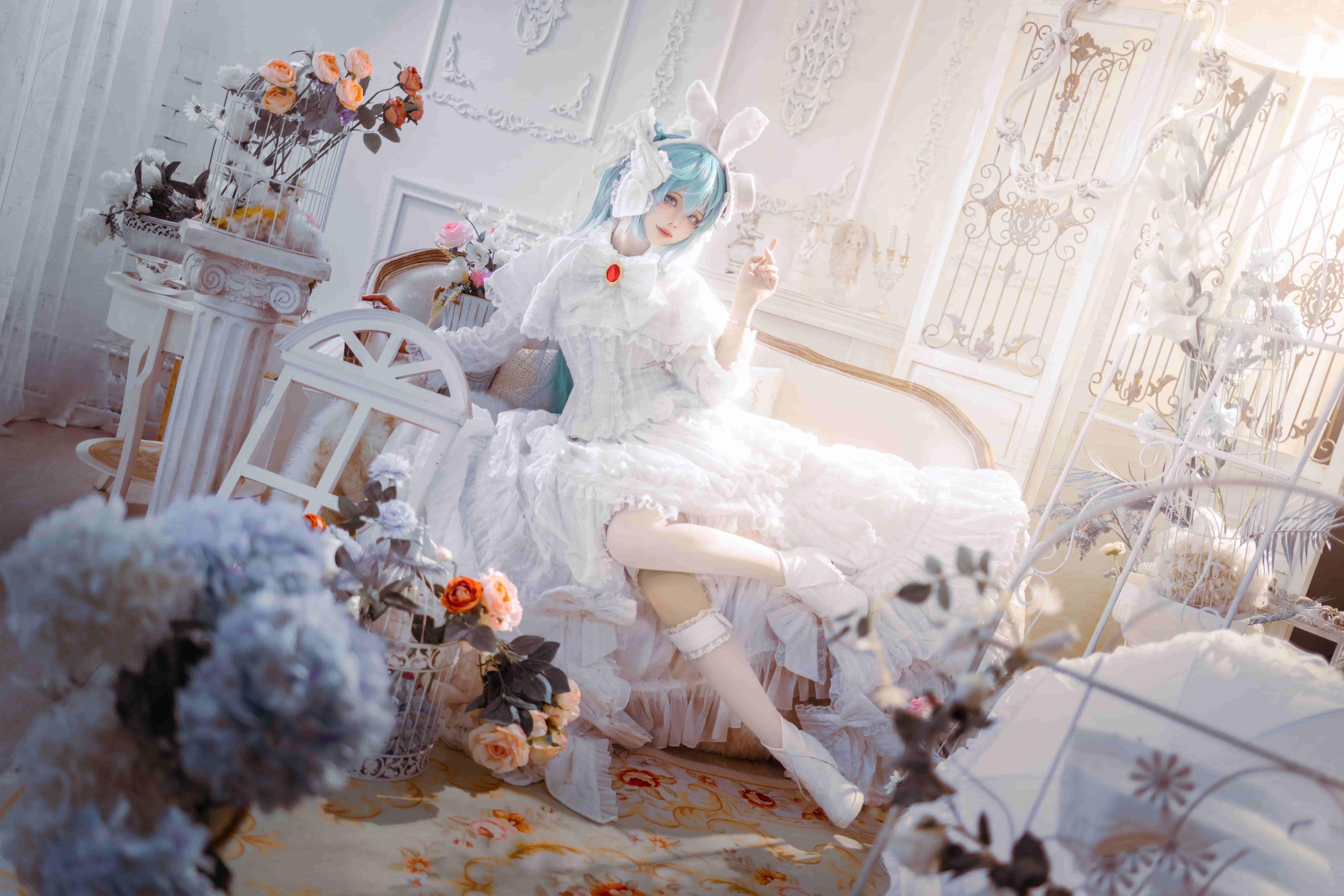 图片[1]-二次元COS分享[COSplay]糟糕，掉入爱丽丝的兔子洞了！-二次元COS分享次元吧