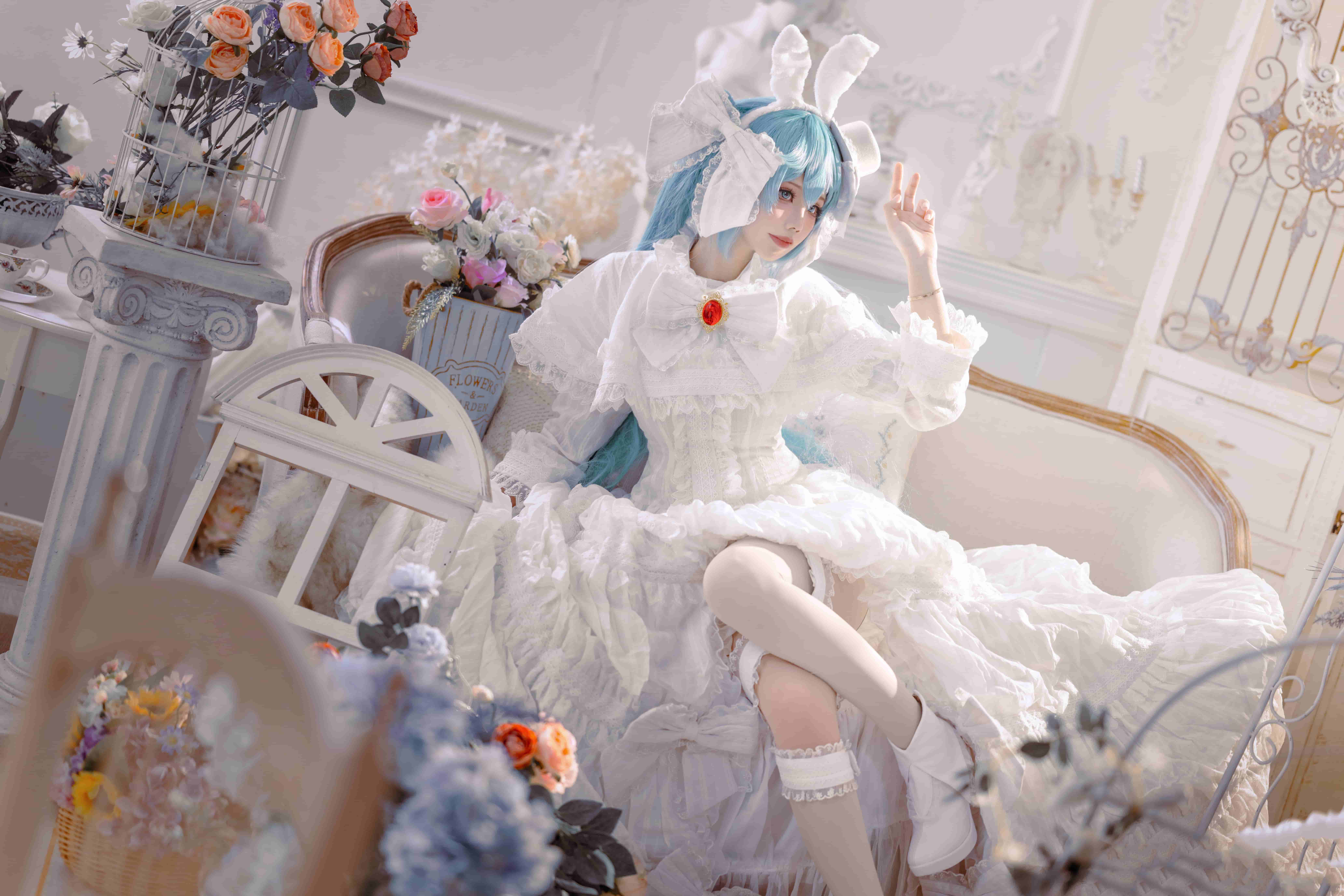 图片[4]-二次元COS分享[COSplay]糟糕，掉入爱丽丝的兔子洞了！-二次元COS分享次元吧