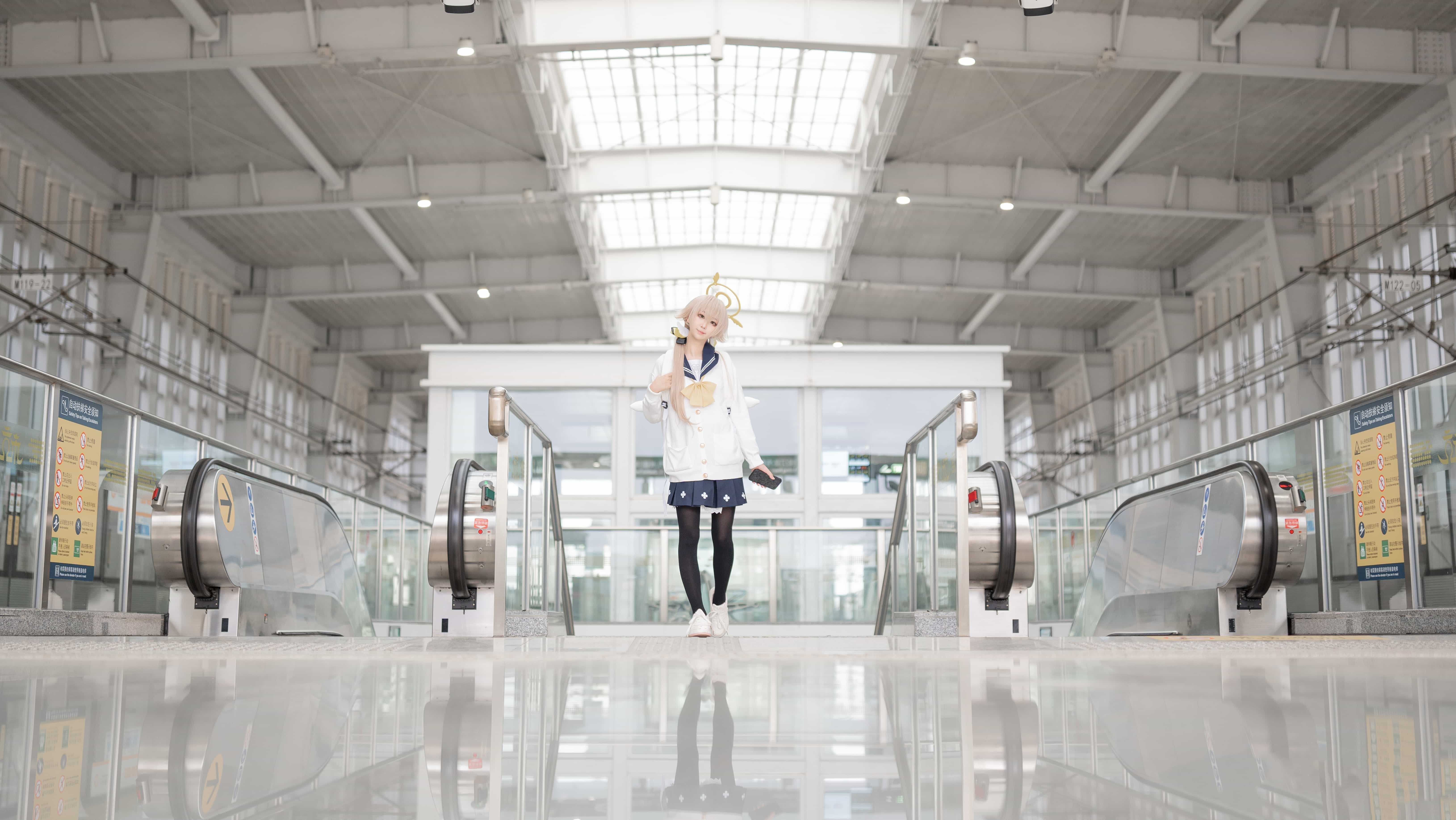 图片[7]-二次元COS分享[COSplay]今天不当蒙面劫匪 今天是软糯学生hfm-二次元COS分享次元吧