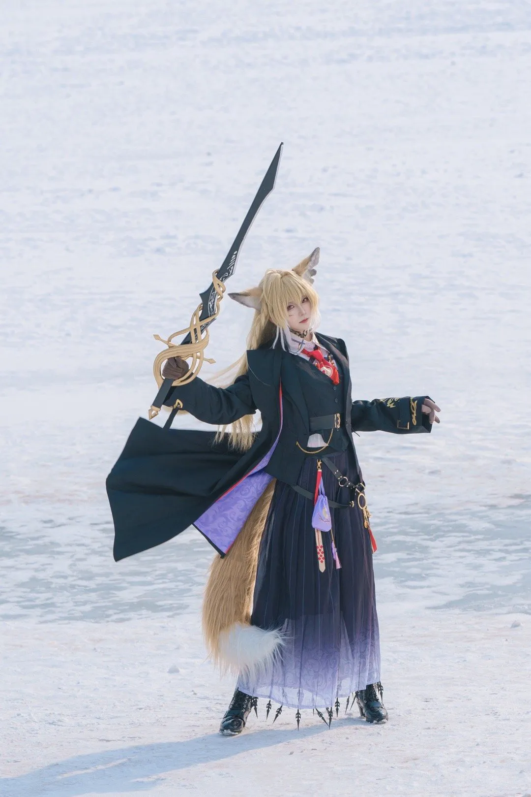 图片[10]-二次元COS分享[COSplay]洋服剑舞，所谓伊人醉山花-二次元COS分享次元吧